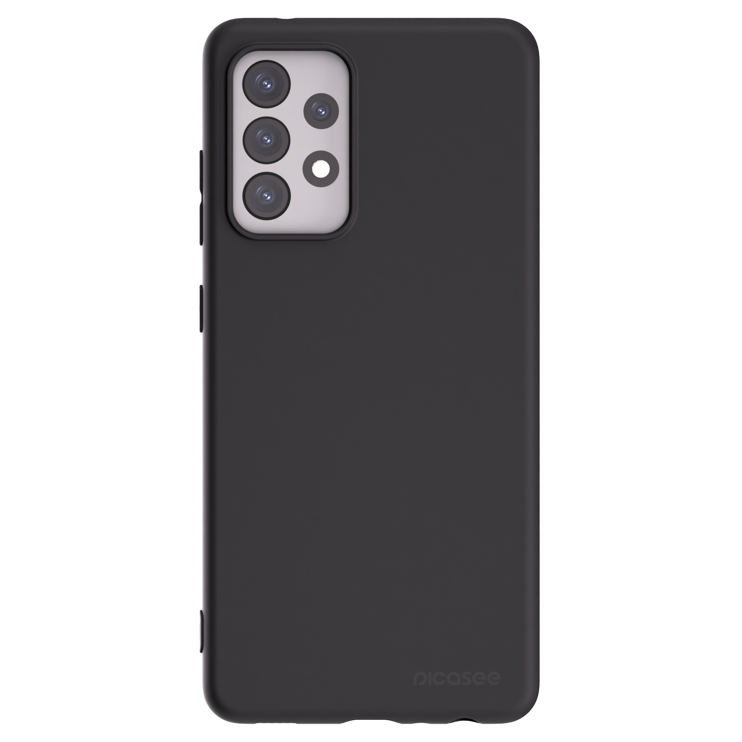 Picasee silikónový čierny obal pre Samsung Galaxy A52s 5G A528B - Clear