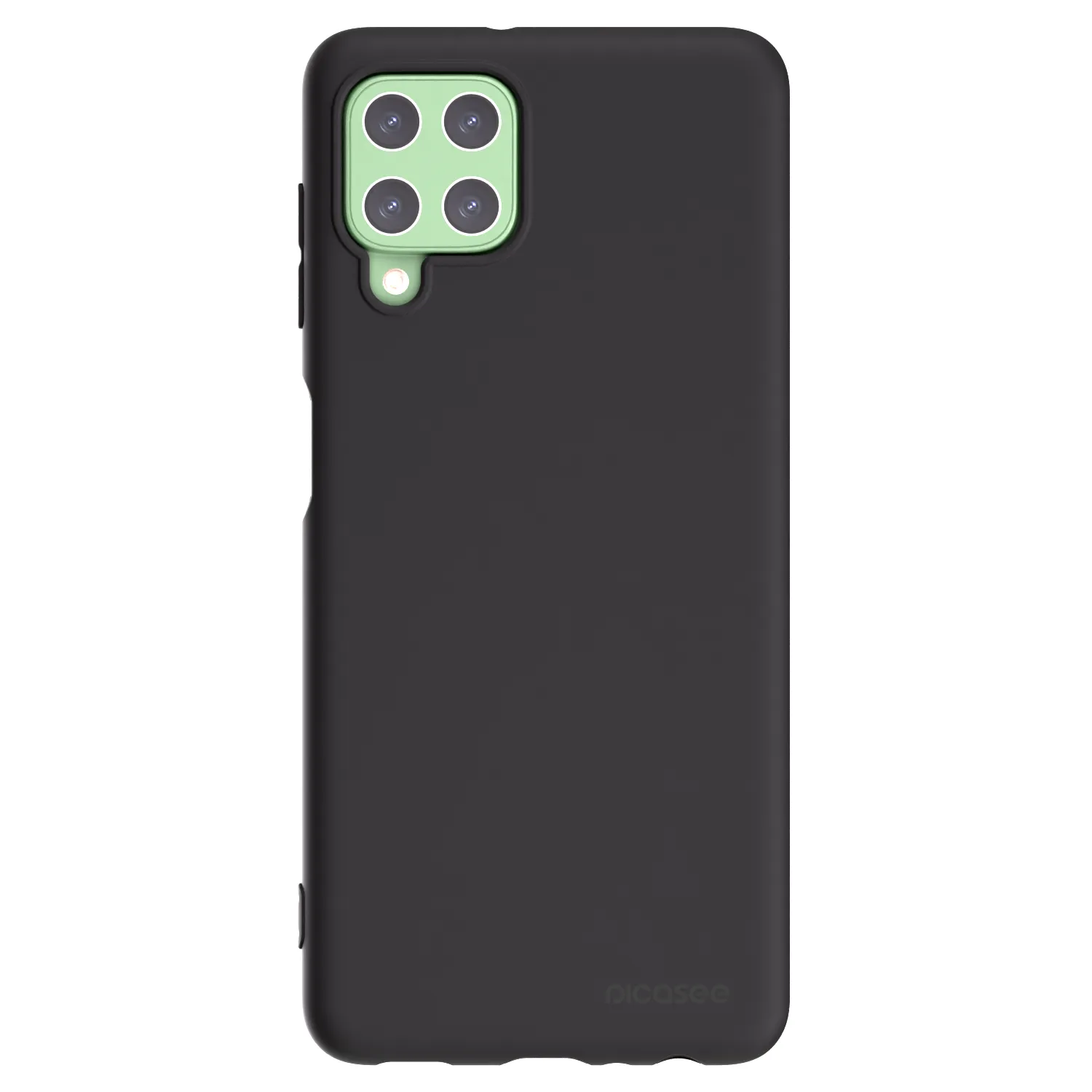 Picasee silikónový čierny obal pre Samsung Galaxy A22 A225F 4G - Clear