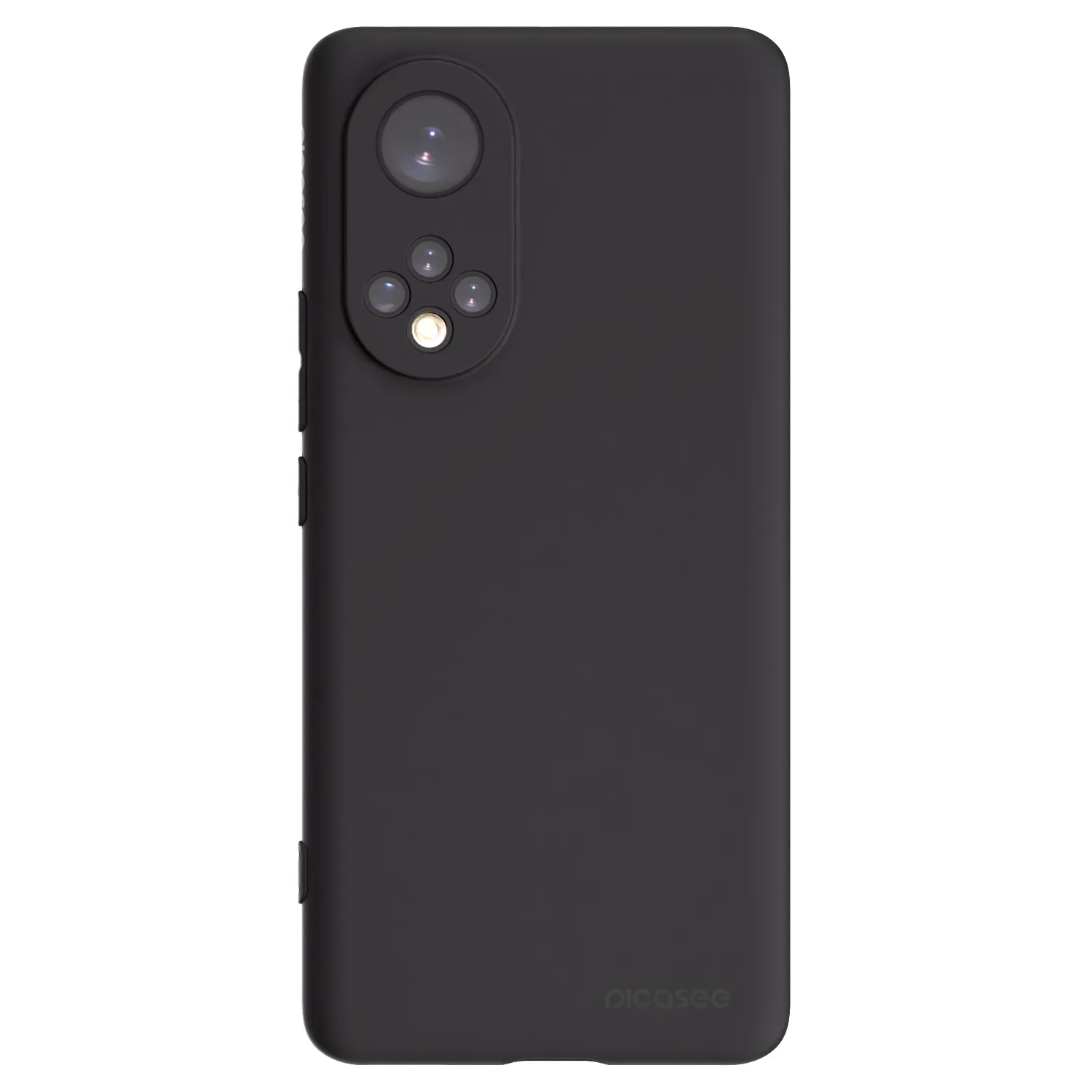 Picasee silikónový čierny obal pre Honor 50 5G - Clear