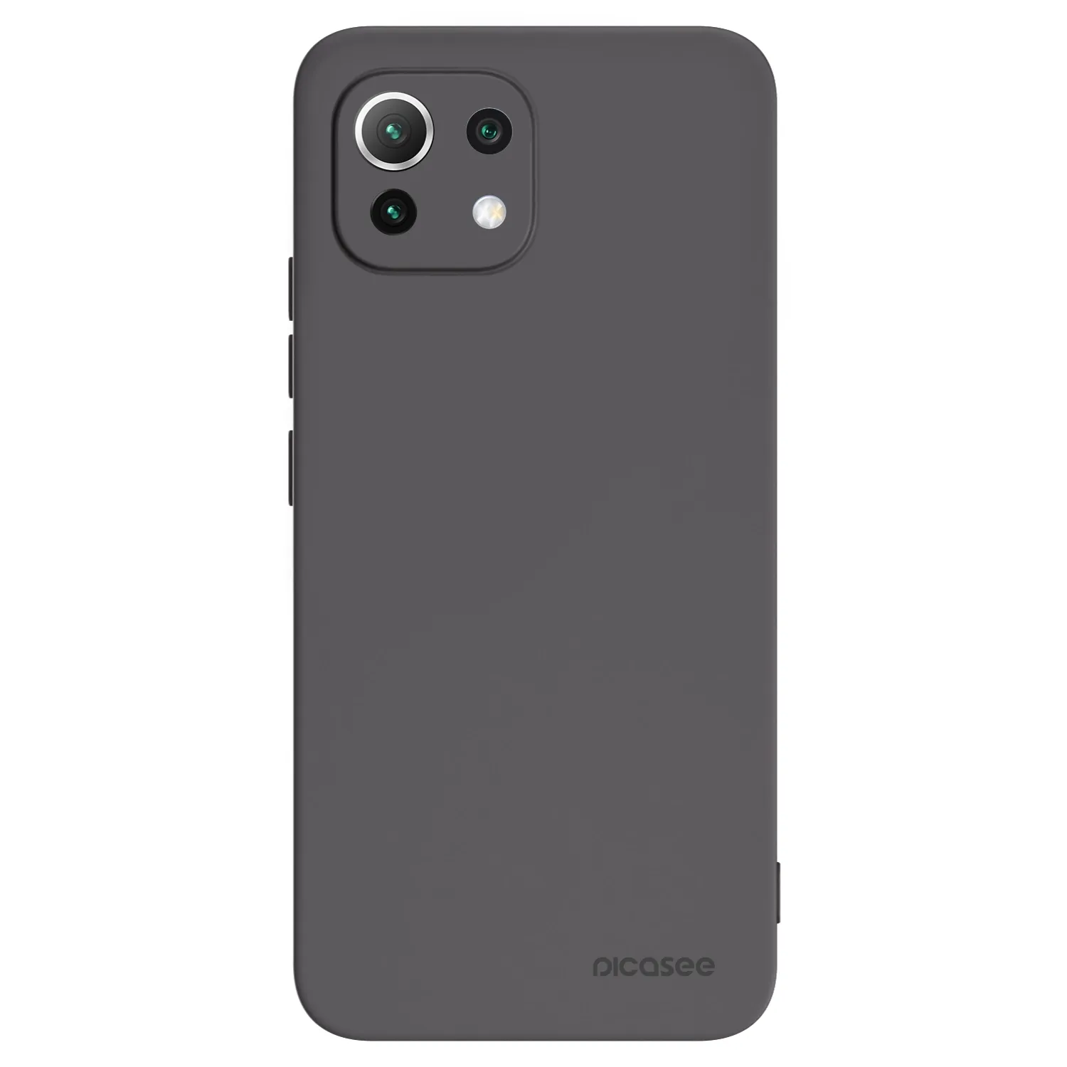 Picasee silikónový čierny obal pre Xiaomi 11 Lite 5G NE - Clear