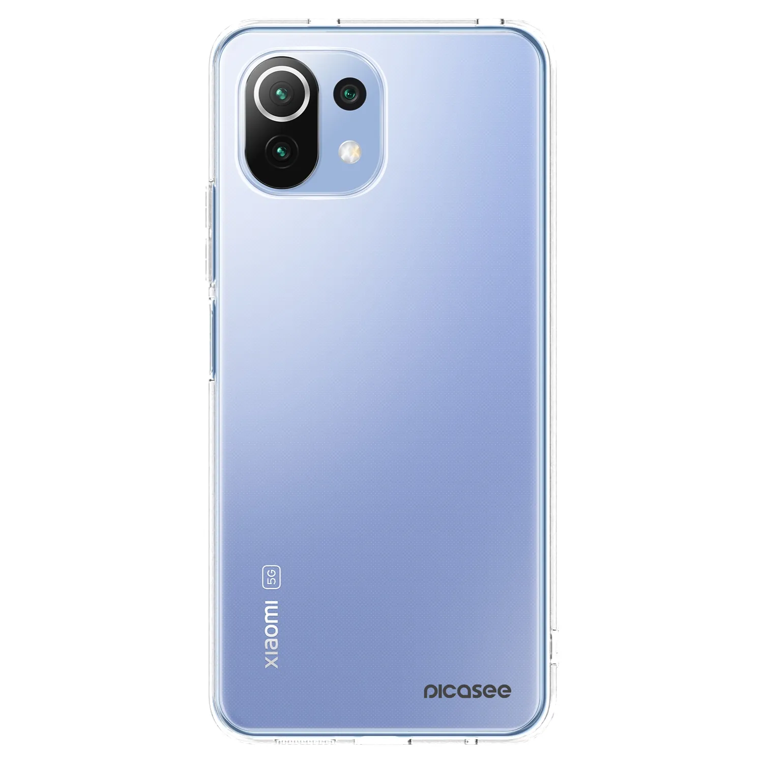 Picasee silikónový prehľadný obal pre Xiaomi 11 Lite 5G NE - Clear