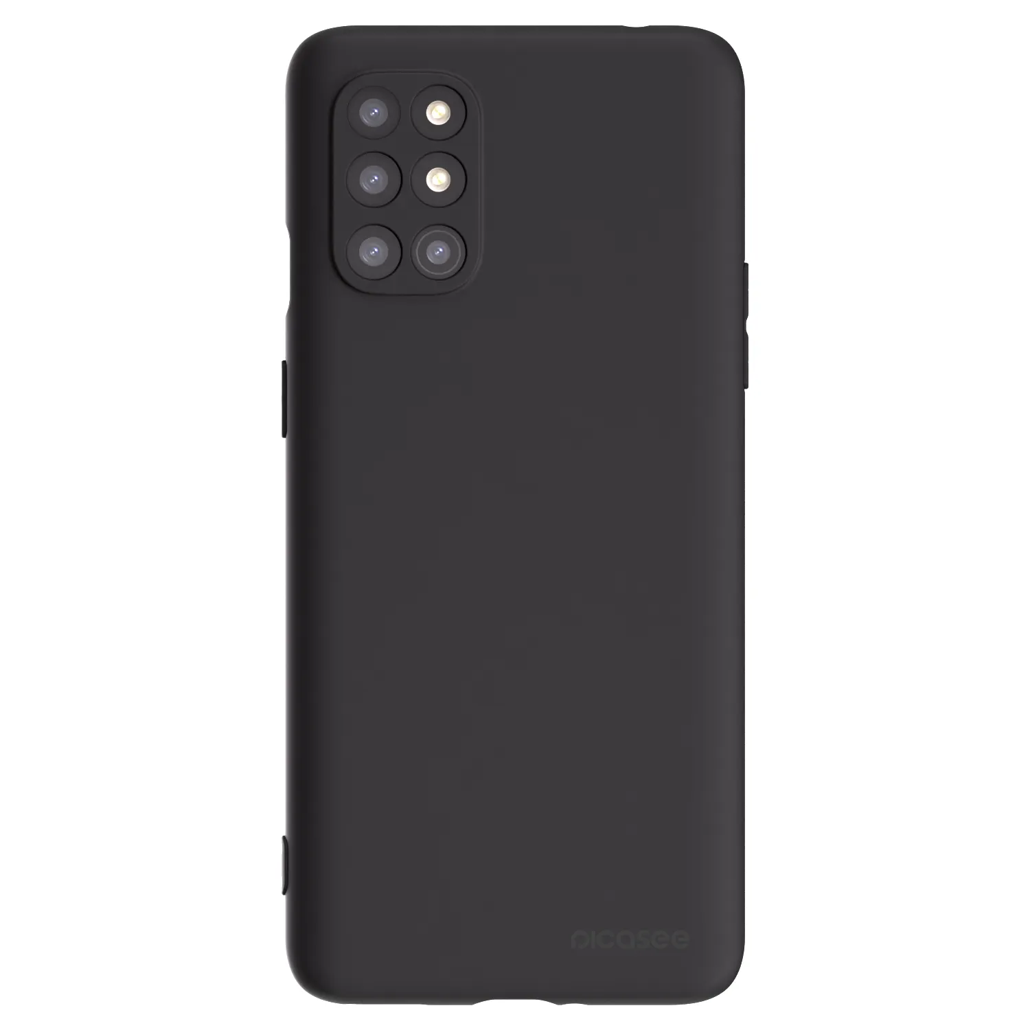 Picasee silikónový čierny obal pre OnePlus 8T - Clear