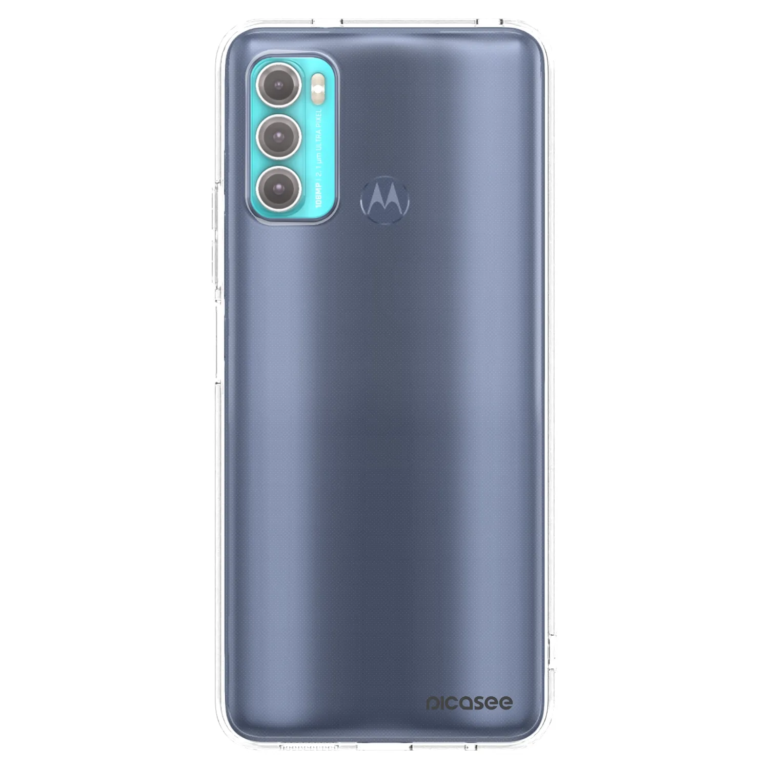 Picasee silikónový prehľadný obal pre Motorola Moto G60 - Clear
