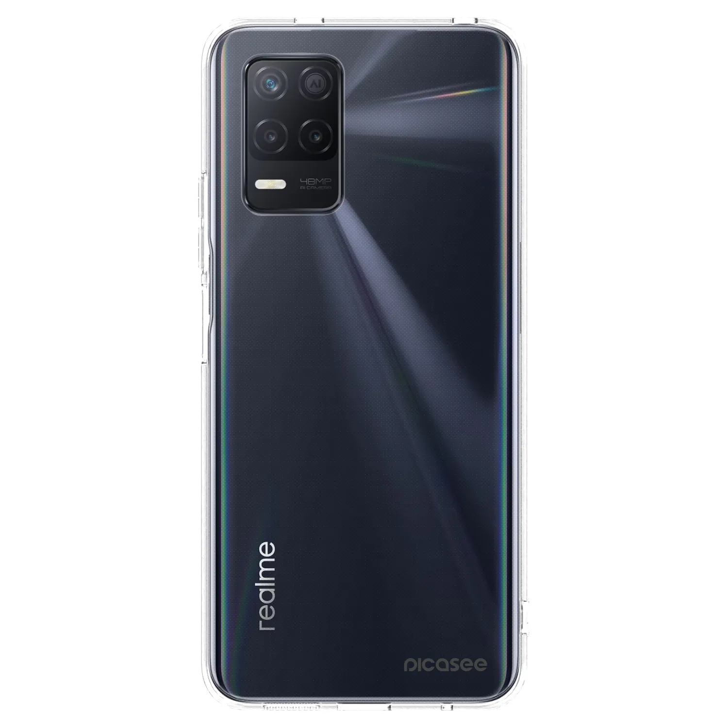 Picasee silikónový prehľadný obal pre Realme 8 5G - Clear