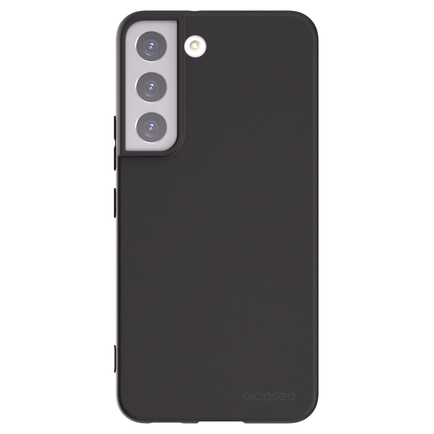 Picasee silikónový čierny obal pre Samsung Galaxy S22 5G - Clear
