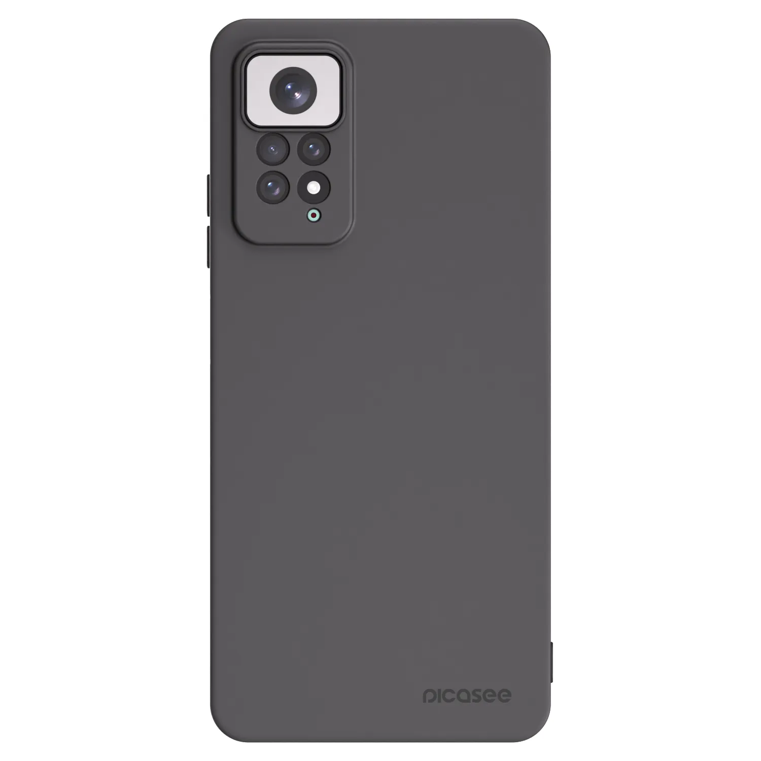 Picasee silikónový čierny obal pre Xiaomi Redmi Note 11 - Clear