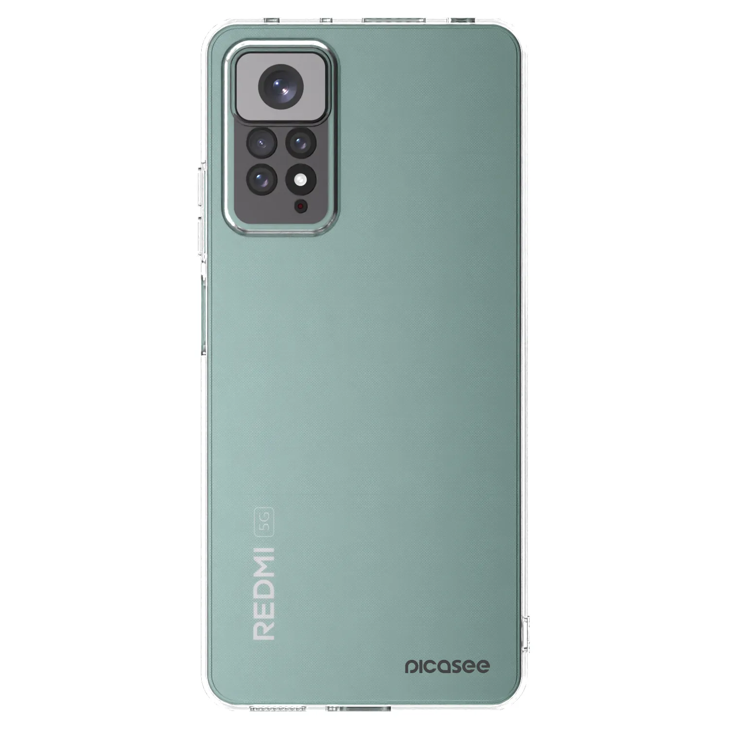 Picasee silikónový prehľadný obal pre Xiaomi Redmi Note 11S 4G - Clear