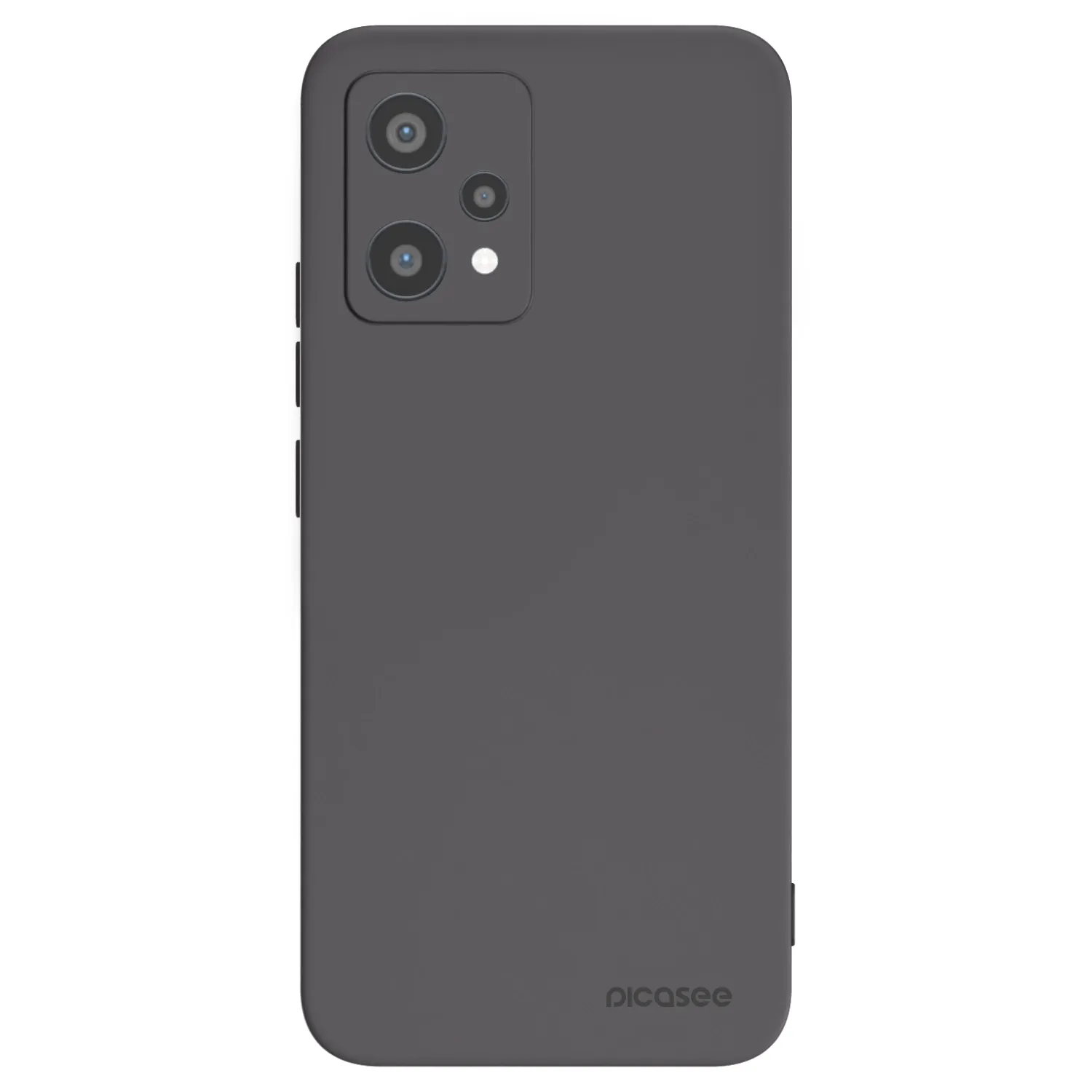 Picasee silikónový čierny obal pre Realme 9 Pro 5G - Clear