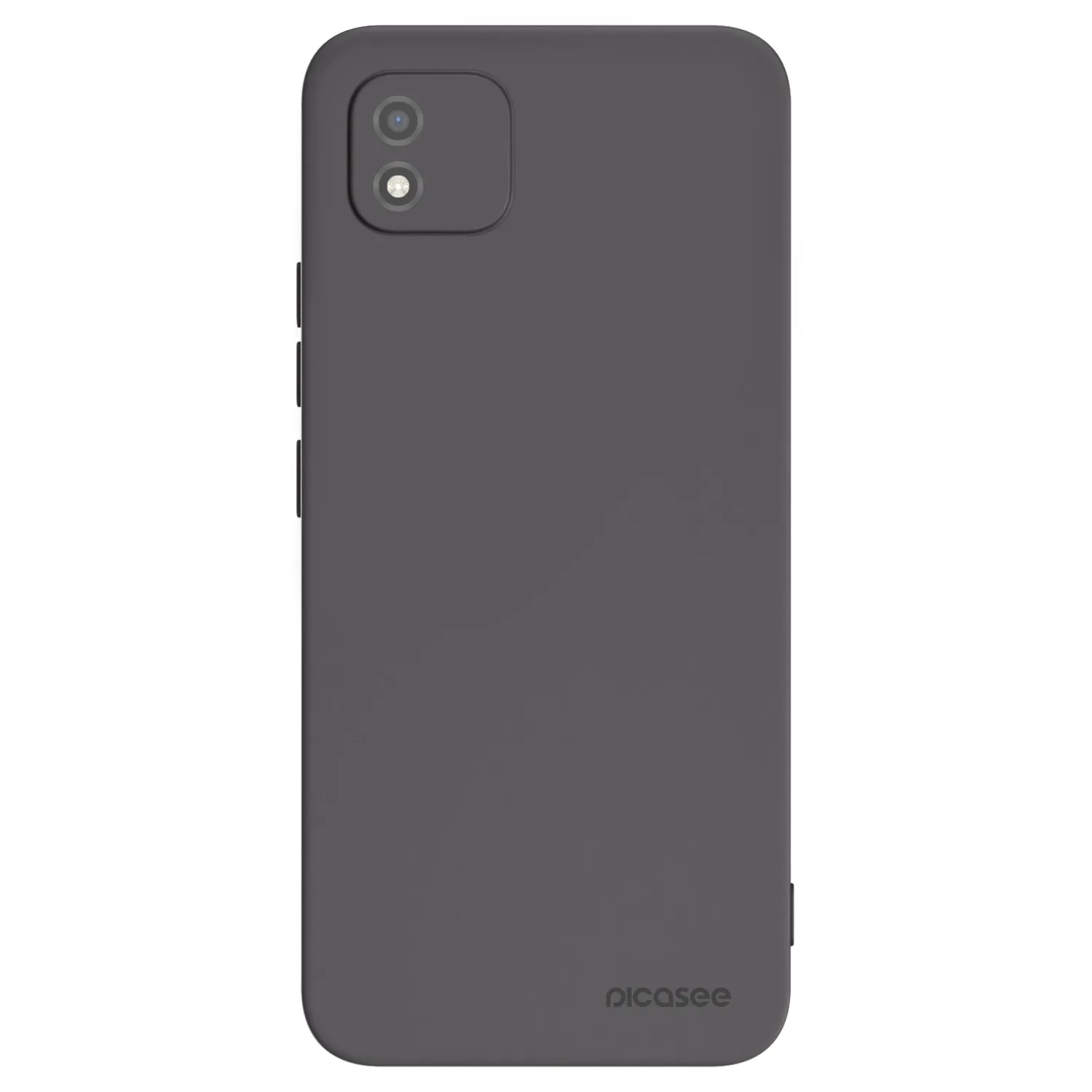 Picasee silikónový čierny obal pre Realme C11 (2021) - Clear