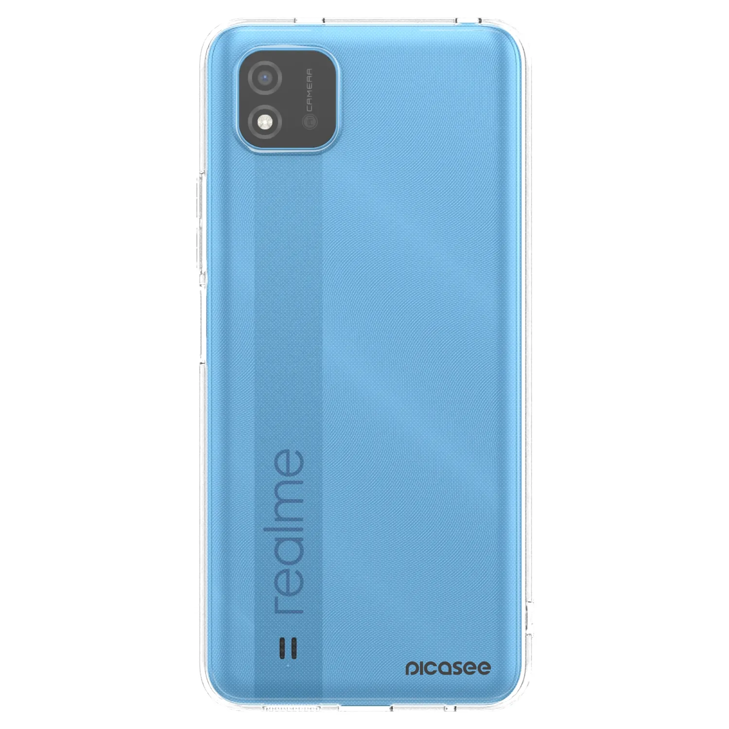 Picasee silikónový prehľadný obal pre Realme C11 (2021) - Clear