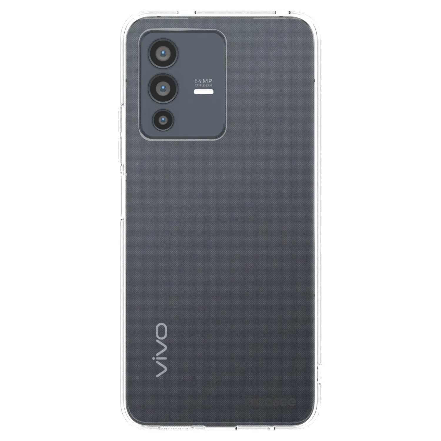 Picasee silikónový prehľadný obal pre Vivo V23 5G - Clear
