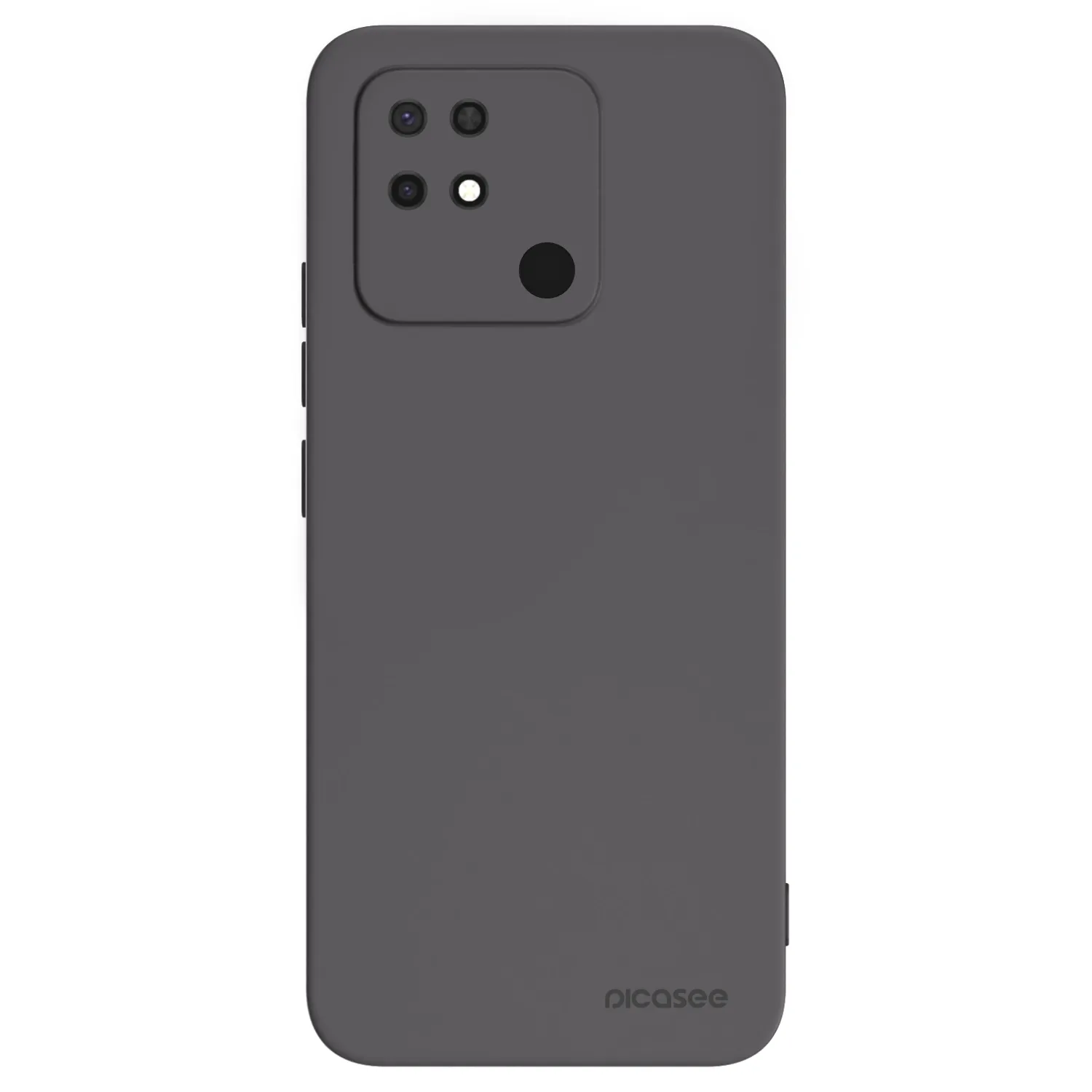 Picasee silikónový čierny obal pre Xiaomi Redmi 10C - Clear
