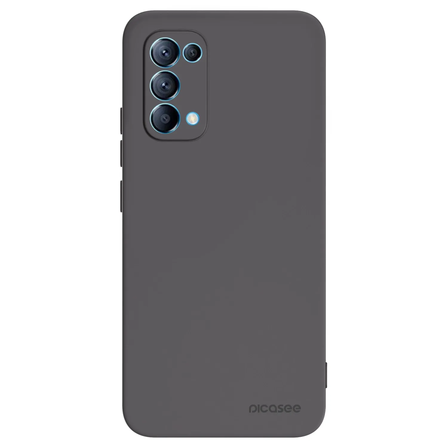 Picasee silikónový čierny obal pre OPPO Reno 5 5G - Clear