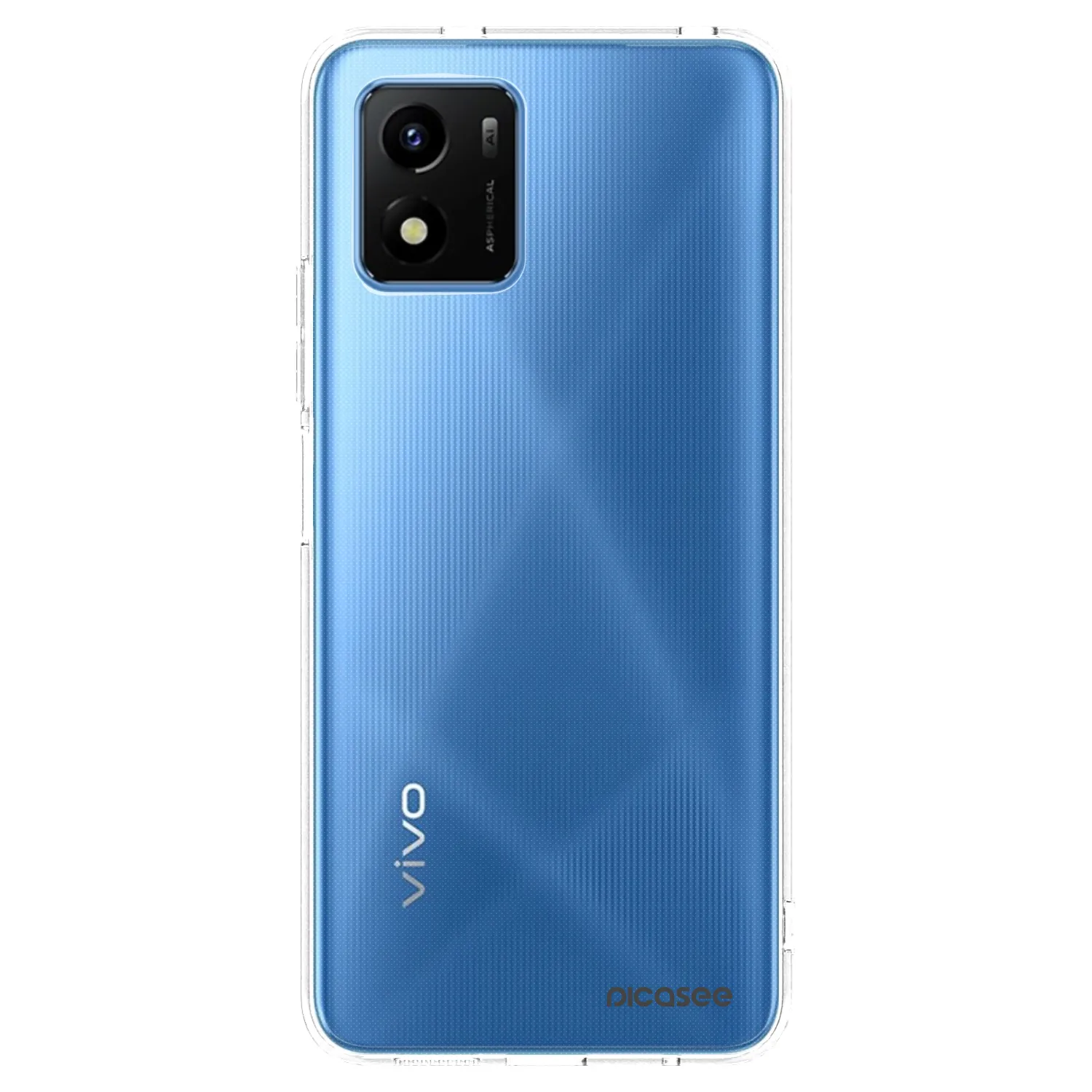 Picasee silikónový prehľadný obal pre Vivo Y01 - Clear
