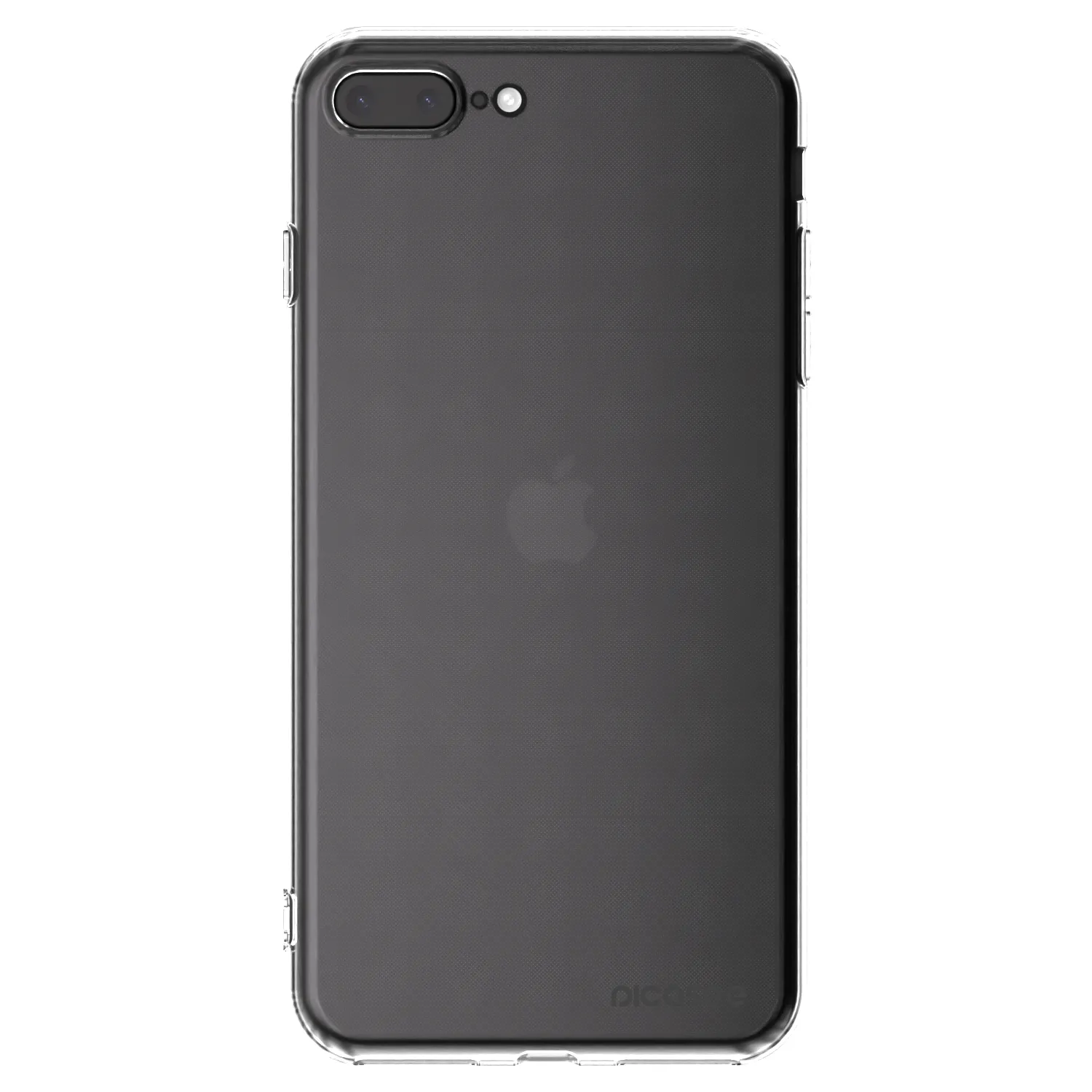 Picasee silikónový prehľadný obal pre Apple iPhone 8 Plus - Clear