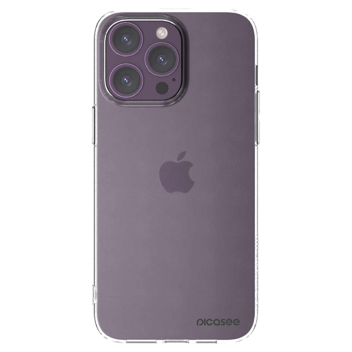 Picasee silikónový prehľadný obal pre Apple iPhone 14 Pro Max - Clear