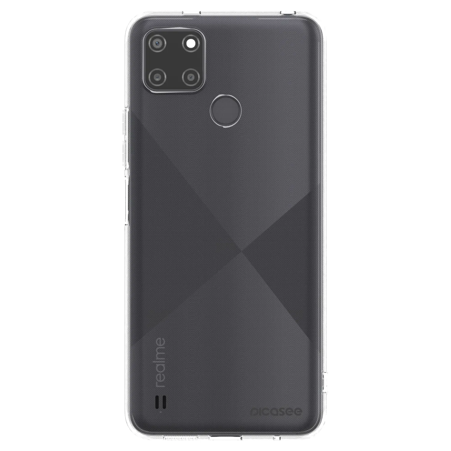 Picasee silikónový prehľadný obal pre Realme C21Y - Clear