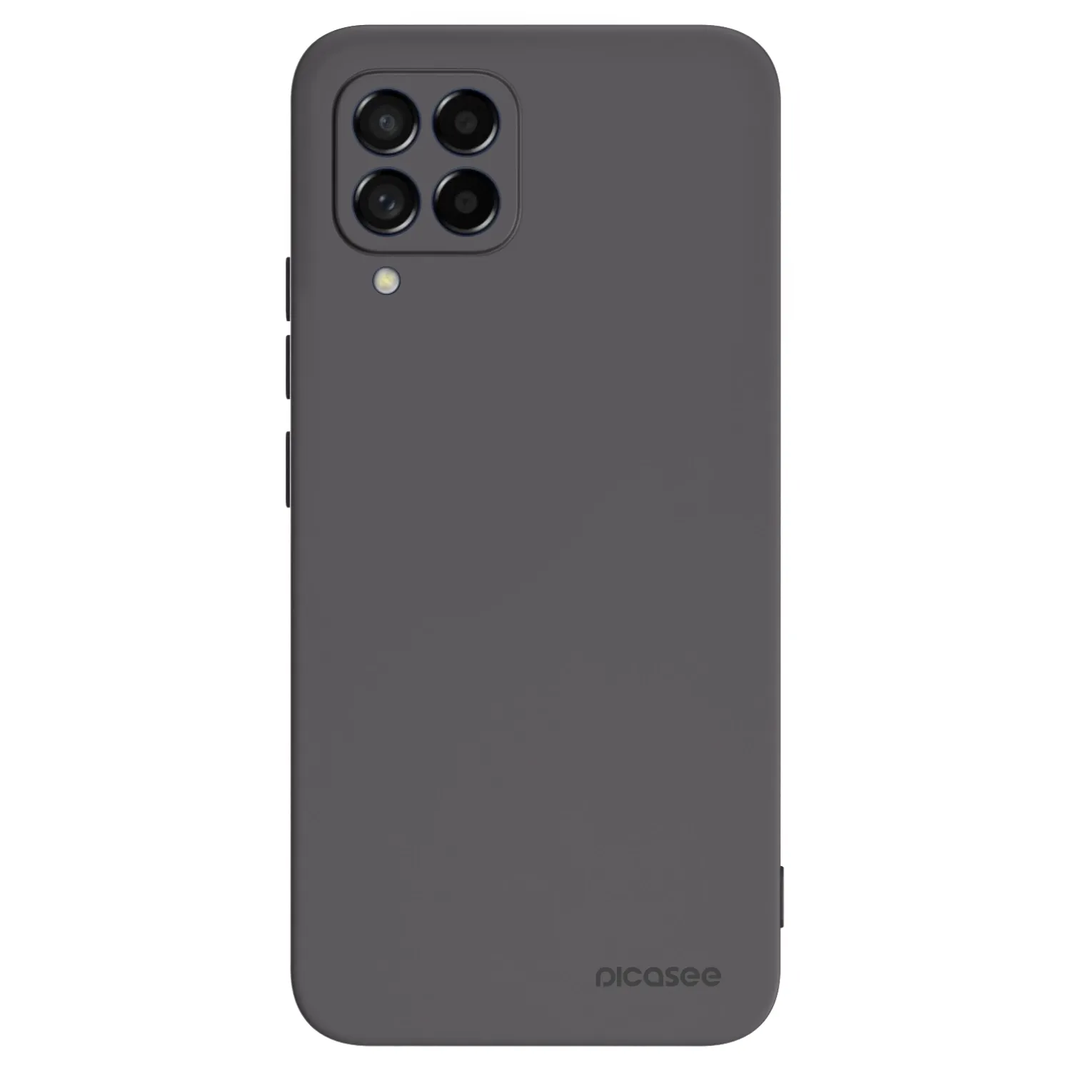 Picasee silikónový čierny obal pre Samsung Galaxy M53 5G - Clear