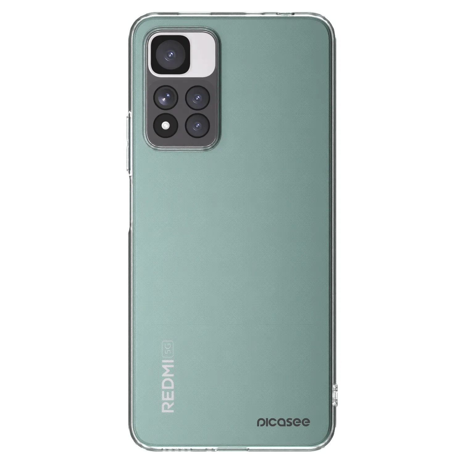 Picasee silikónový prehľadný obal pre Xiaomi Redmi Note 11 Pro+ 5G - Clear