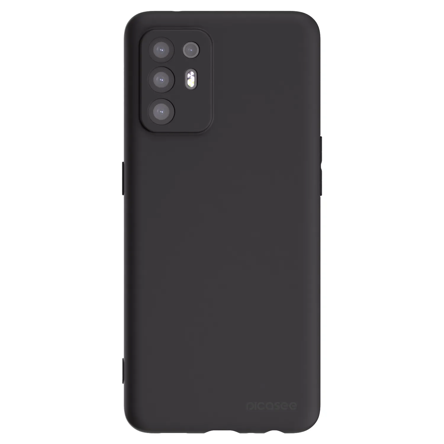 Picasee silikónový čierny obal pre OPPO A94 5G - Clear
