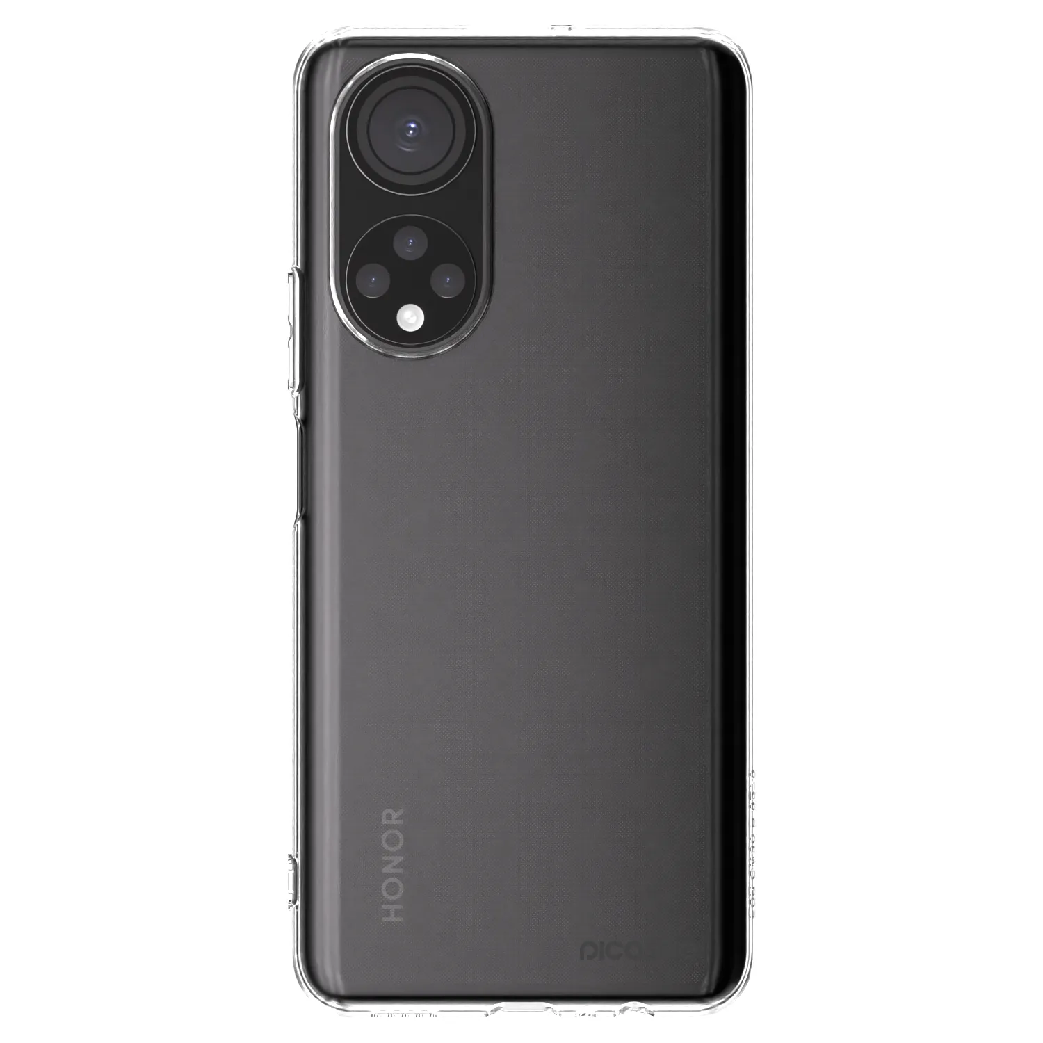 Picasee silikónový prehľadný obal pre Honor X7 - Clear
