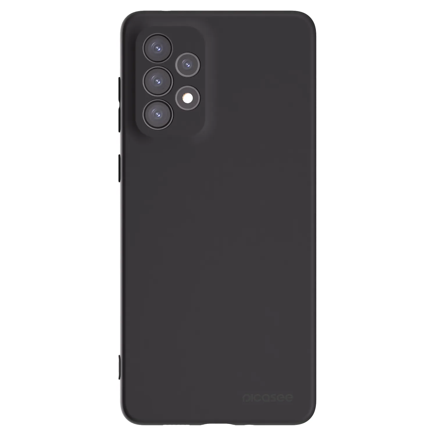 Picasee silikónový čierny obal pre Samsung Galaxy A73 5G - Clear
