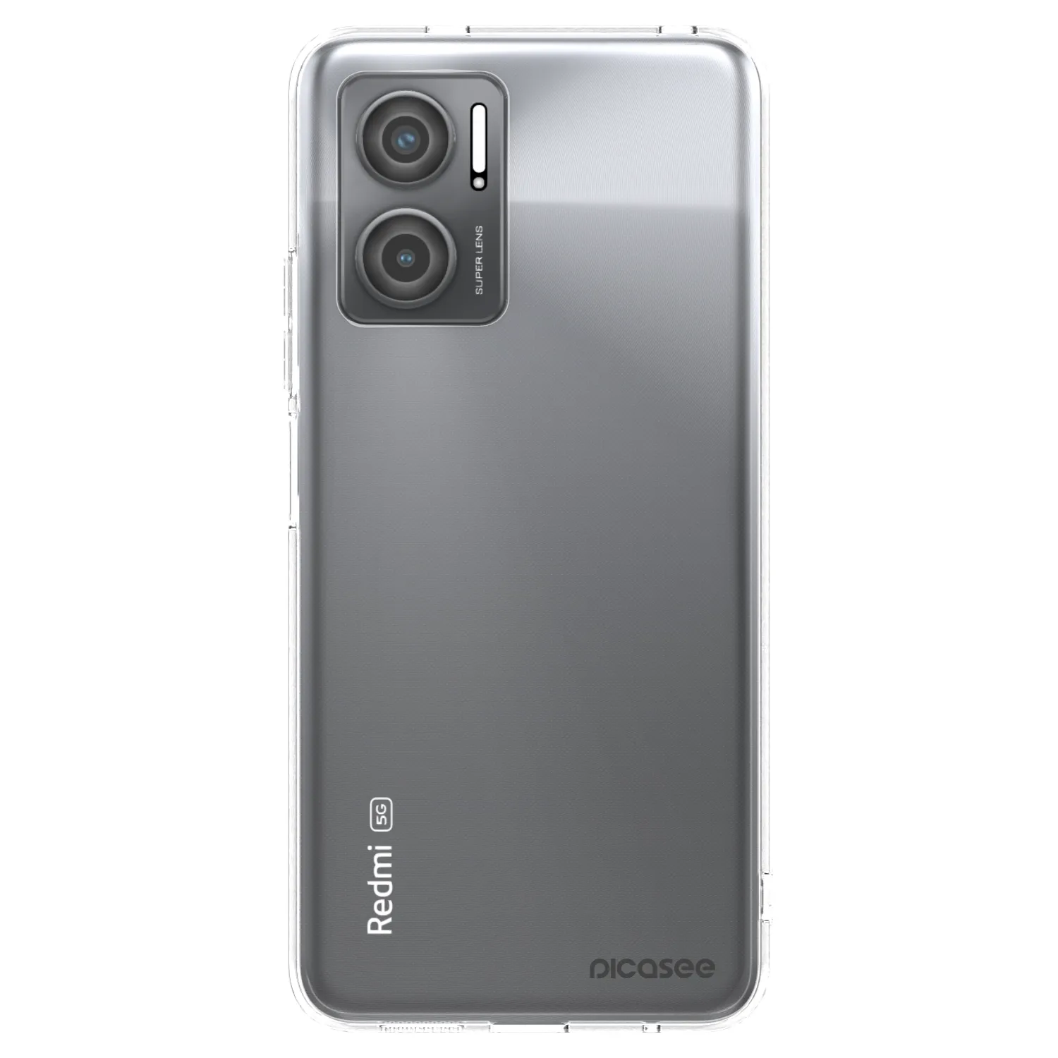 Silikónový prehľadný obal pre Xiaomi Redmi 10 5G - Clear