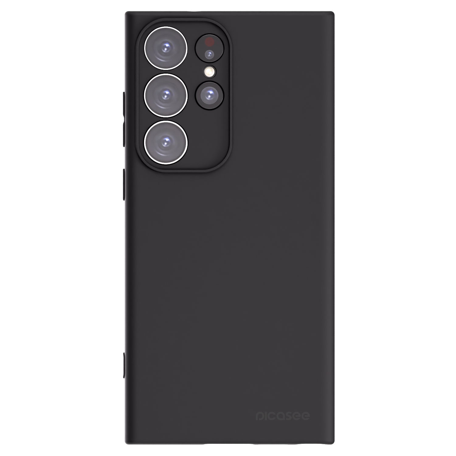 Picasee silikónový čierny obal pre Samsung Galaxy S23 Ultra 5G - Clear