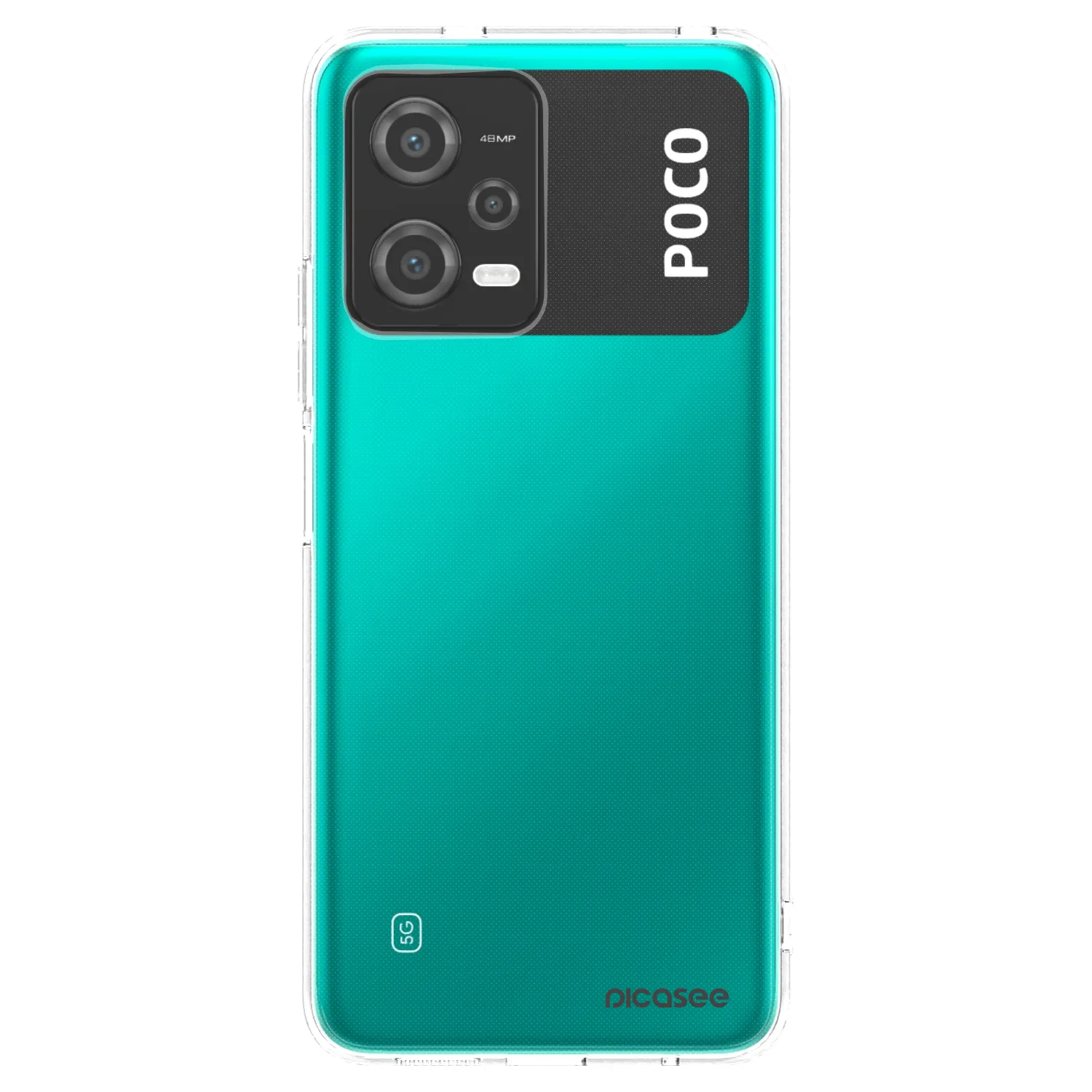 Picasee silikónový prehľadný obal pre Xiaomi Poco X5 - Clear