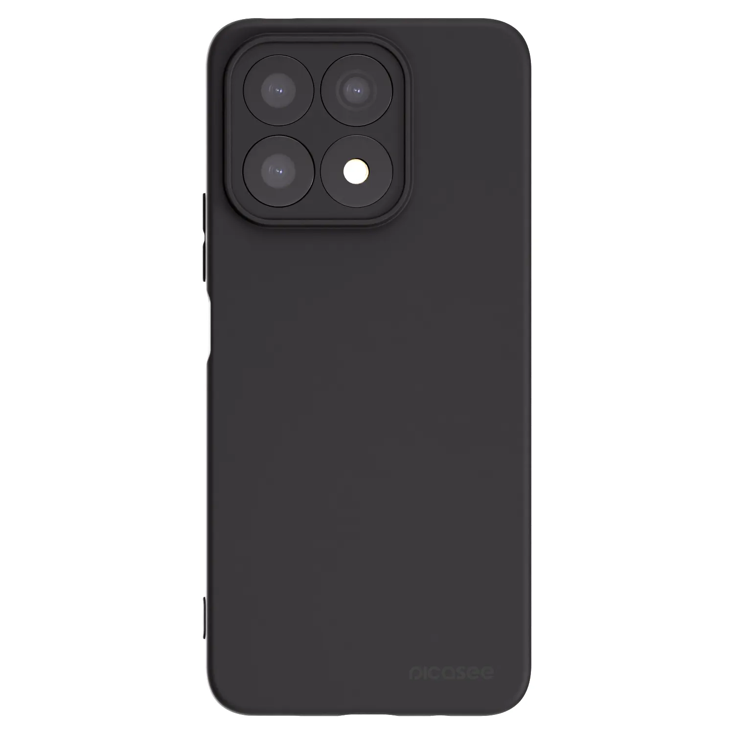 Picasee silikónový čierny obal pre Honor X8a - Clear