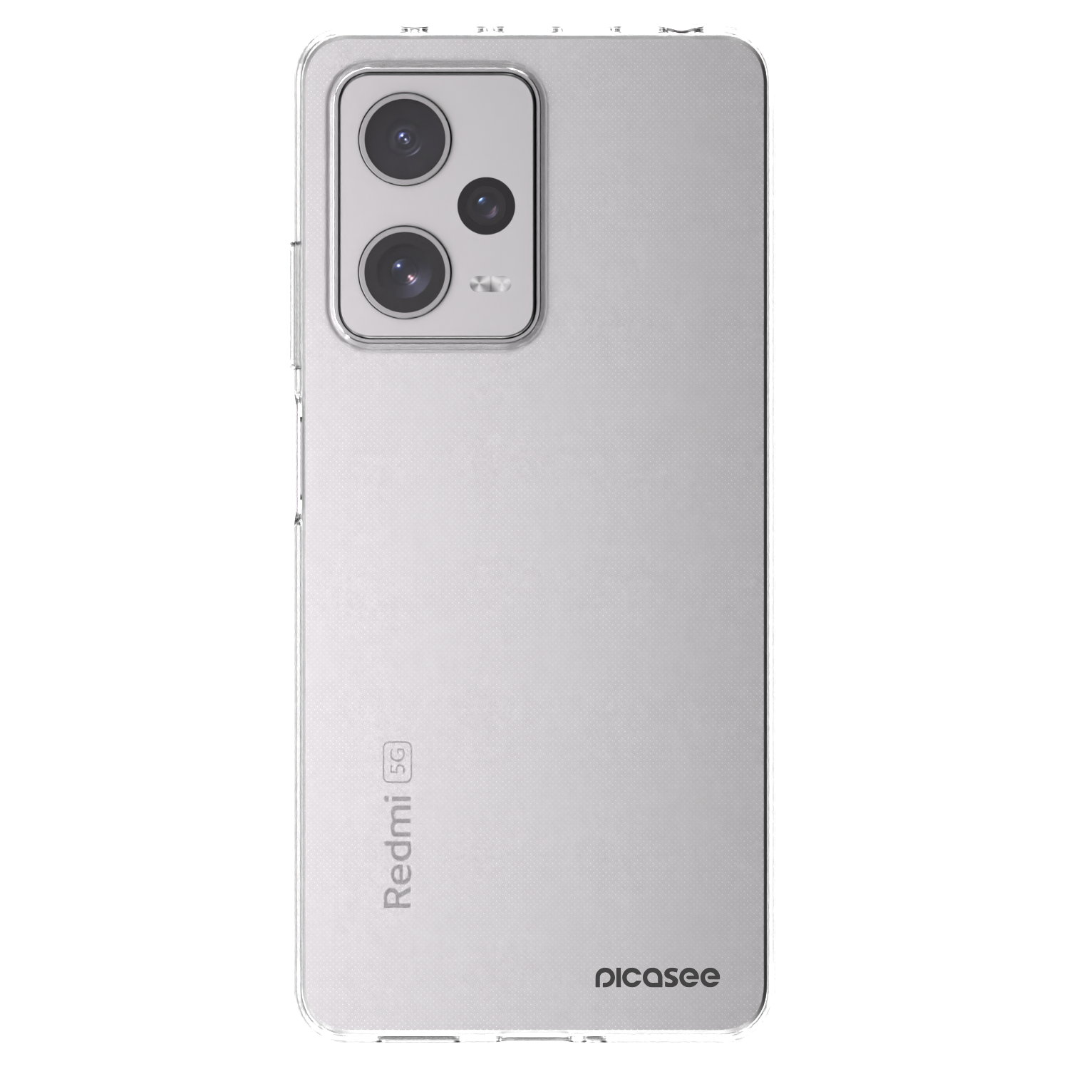 Picasee silikónový prehľadný obal pre Xiaomi Redmi Note 12 Pro+ 5G - Clear