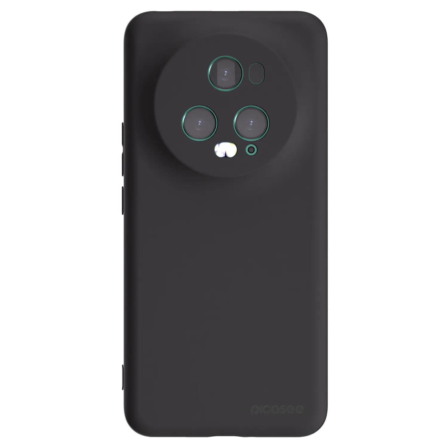 Silikónový čierny obal pre Honor Magic5 Pro - Clear