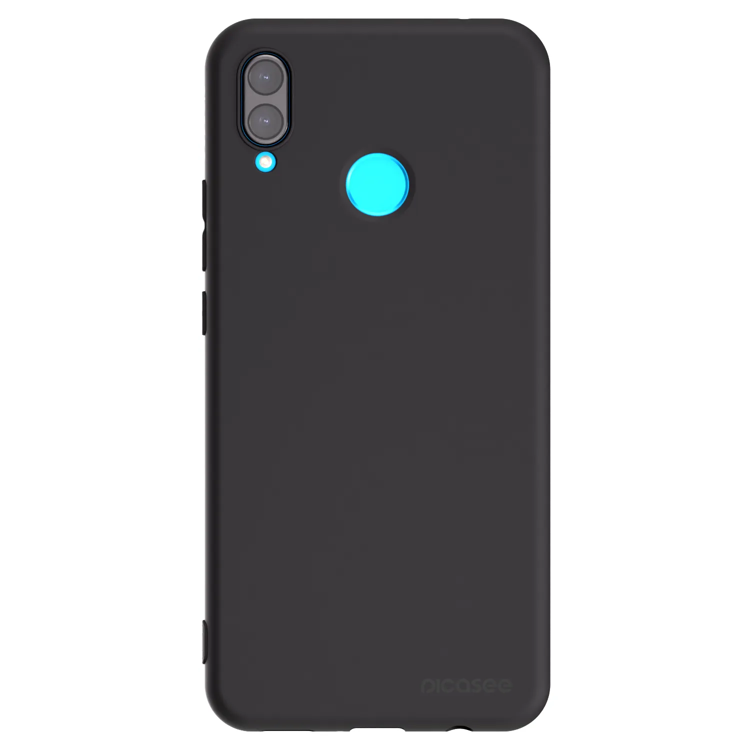 Picasee silikónový čierny obal pre Huawei Nova 3 - Clear