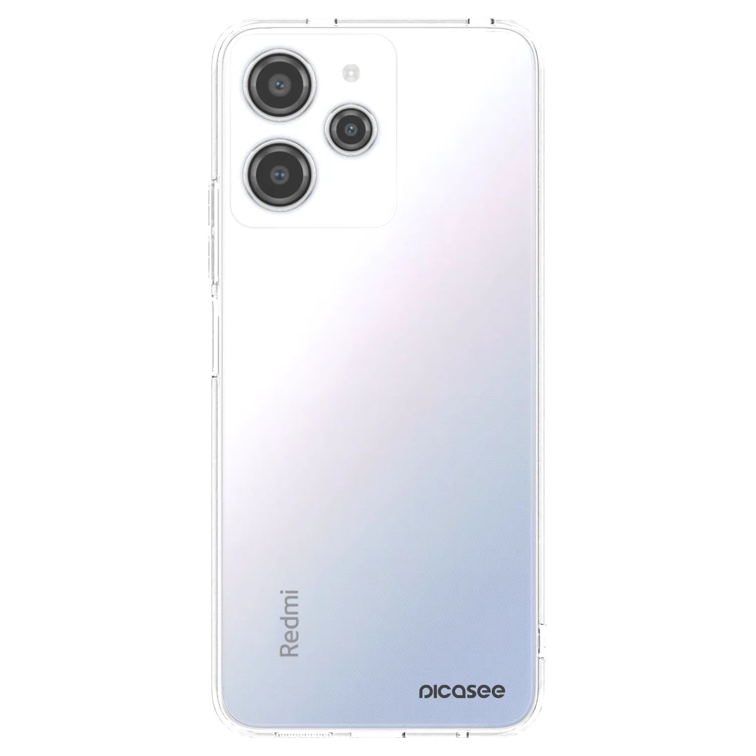 Silikónový prehľadný obal pre Xiaomi Redmi 12 4G - Clear