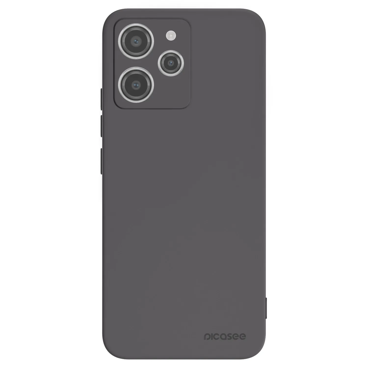 Silikónový čierny obal pre Xiaomi Redmi 12 4G - Clear