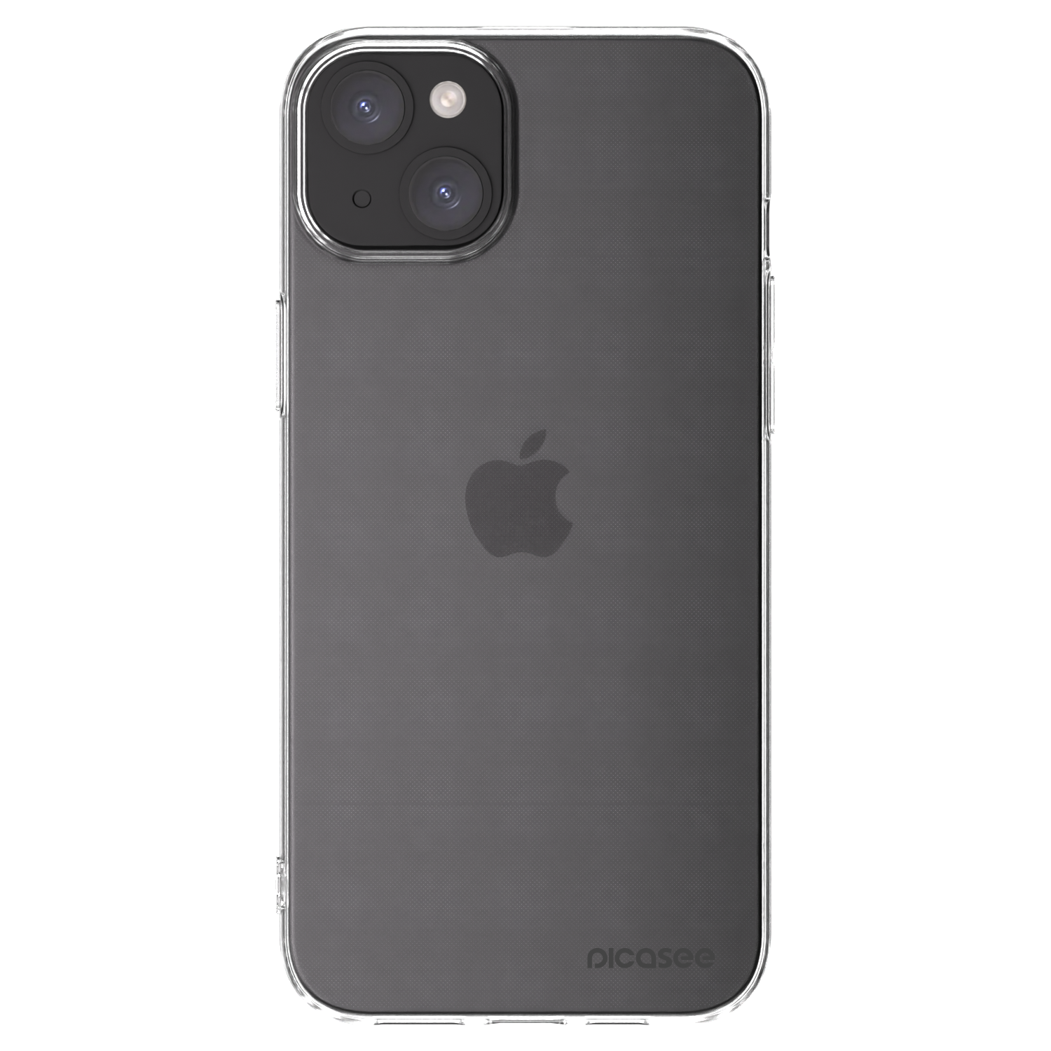 Picasee silikónový prehľadný obal pre Apple iPhone 15 Plus - Clear