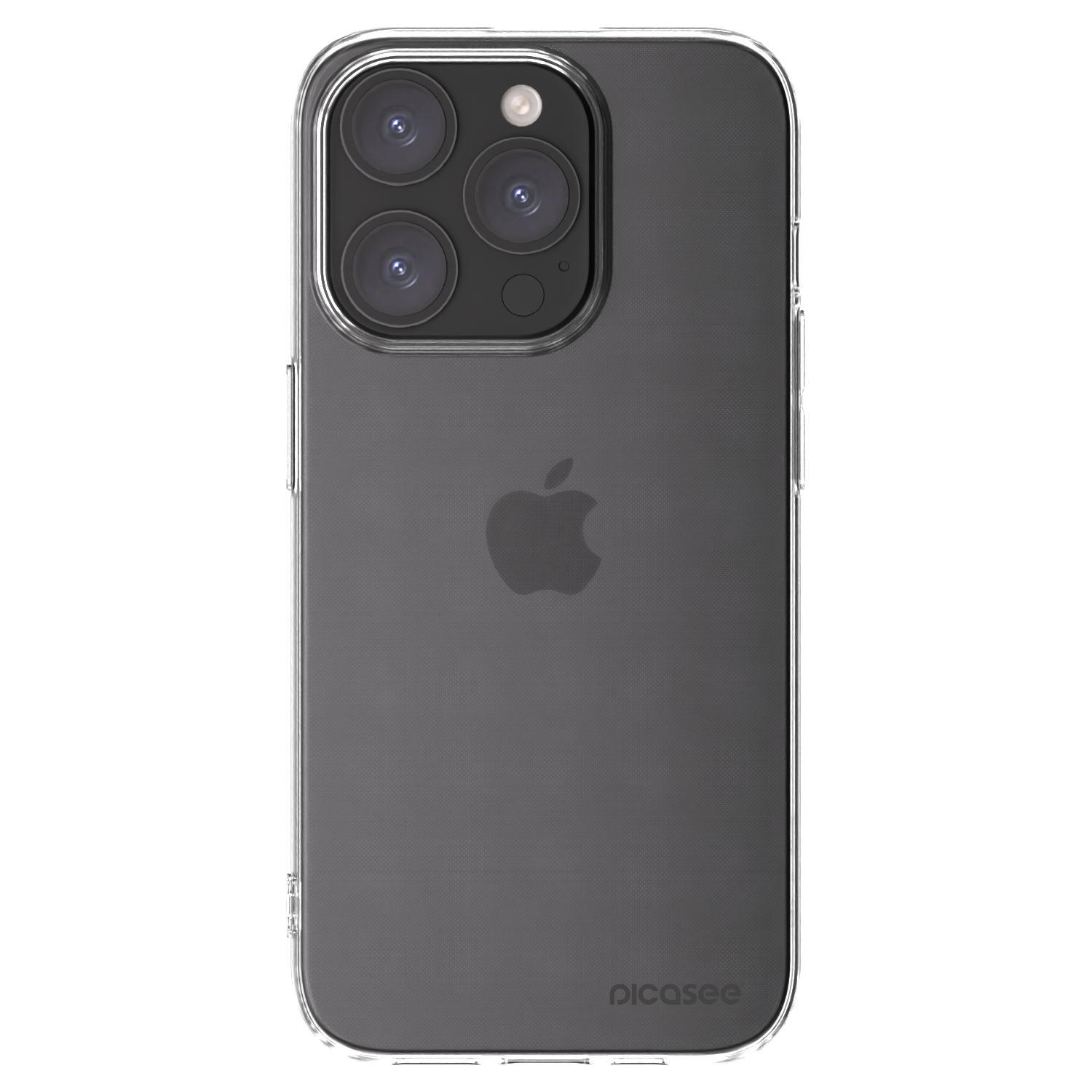 Silikónový prehľadný obal pre Apple iPhone 15 Pro - Clear