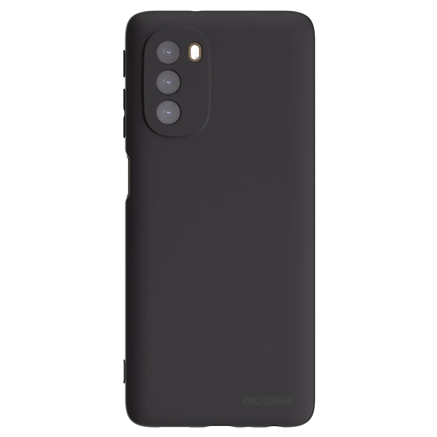 Picasee silikónový čierny obal pre Motorola Moto G51 - Clear