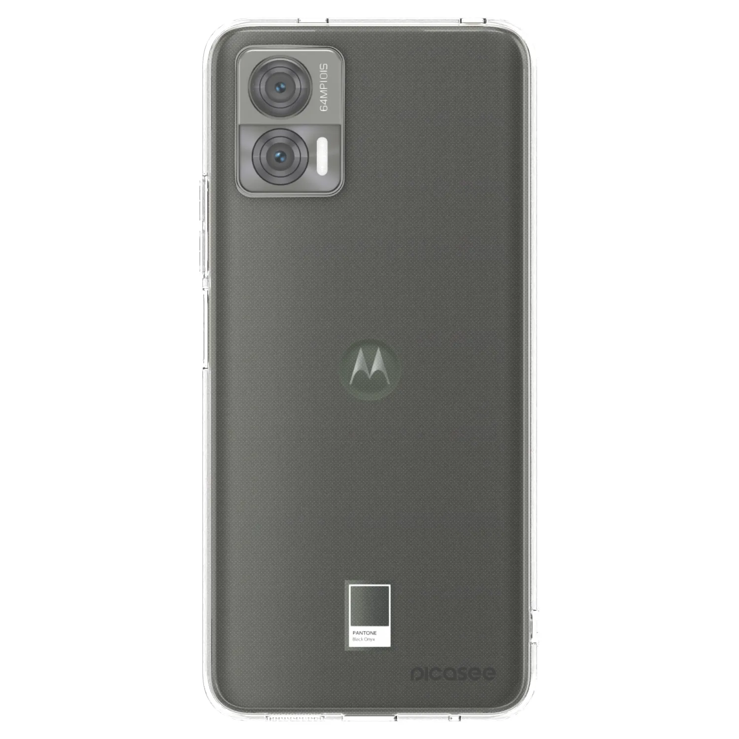 Picasee silikónový prehľadný obal pre Motorola Edge 30 Neo - Clear