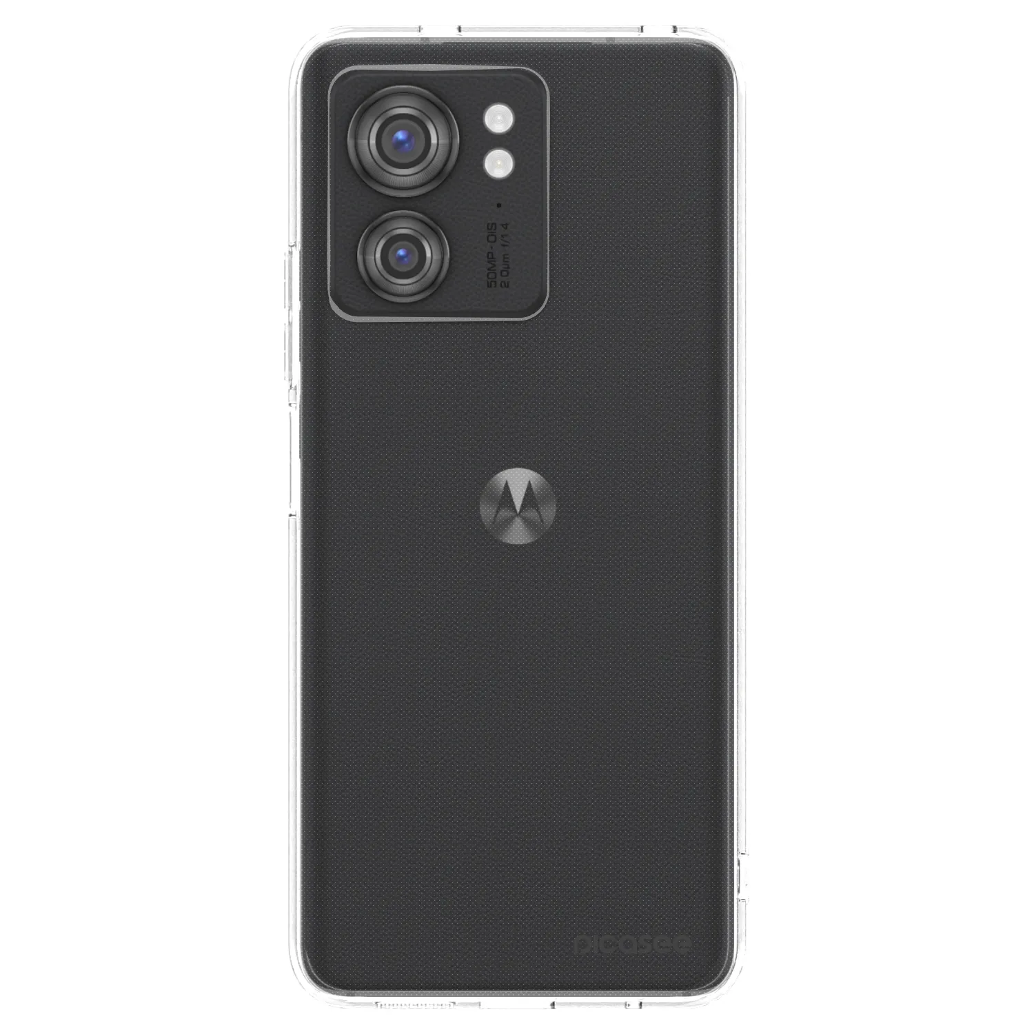 Picasee silikónový prehľadný obal pre Motorola Edge 40 - Clear