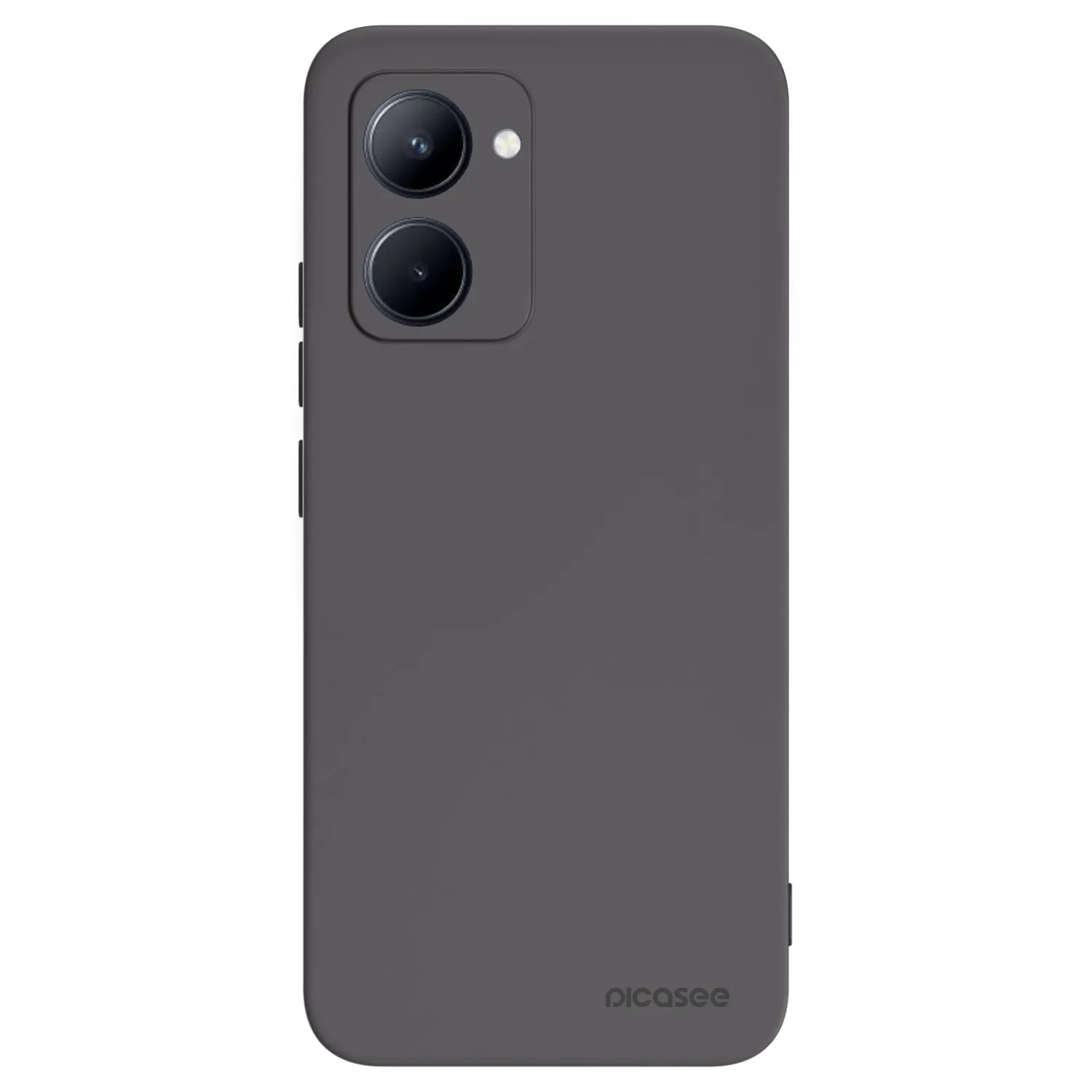 Picasee silikónový čierny obal pre Realme C33 (2023) - Clear