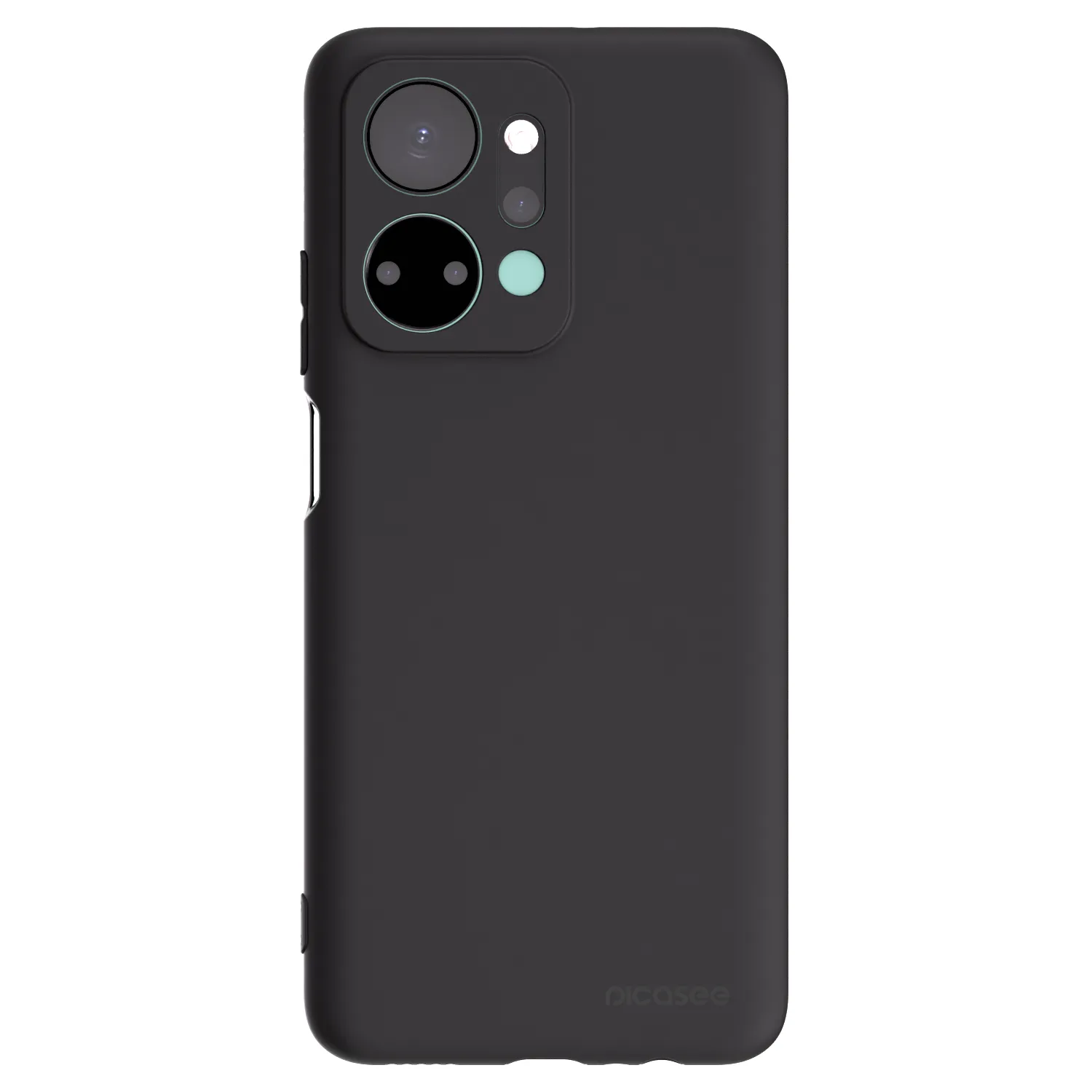 Picasee silikónový čierny obal pre Honor X7a - Clear