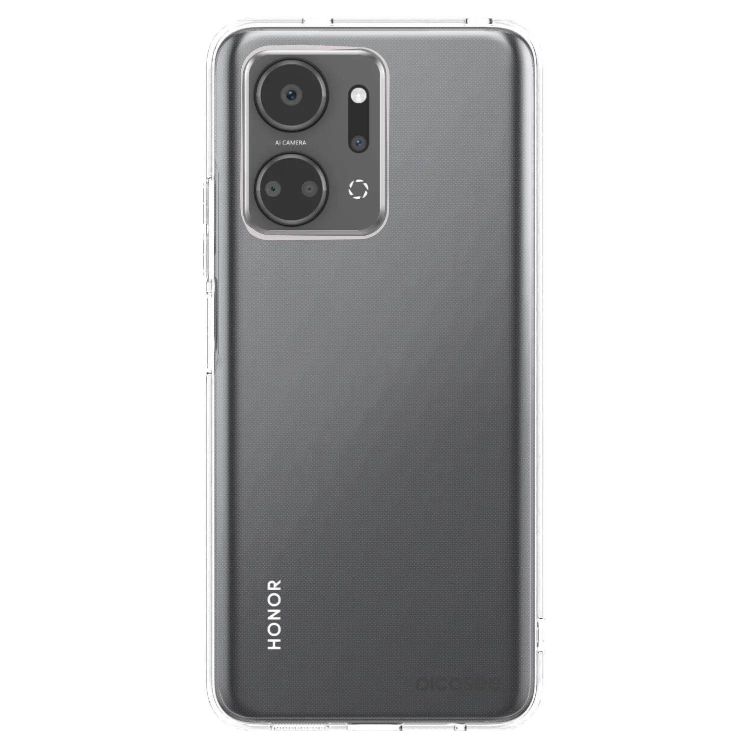 Picasee silikónový prehľadný obal pre Honor X7a - Clear