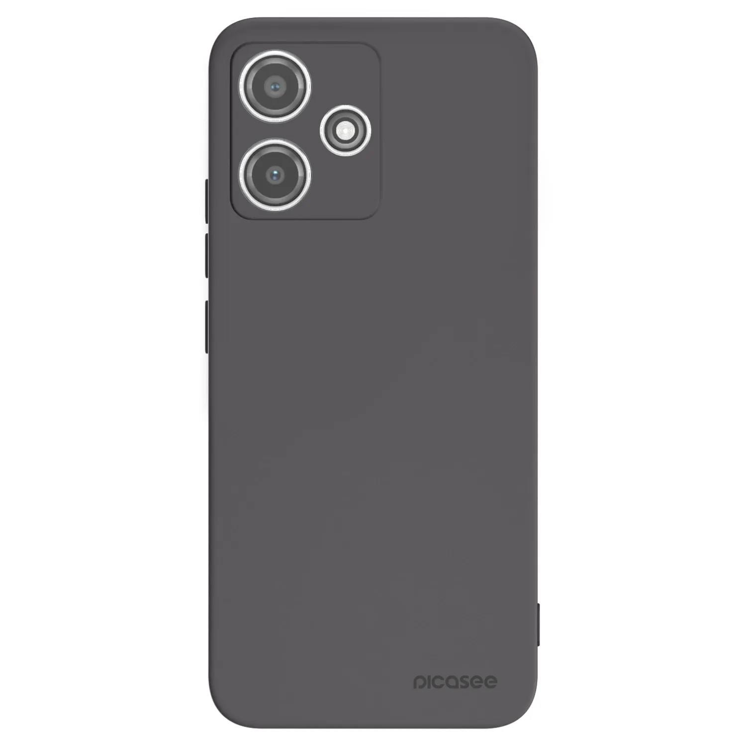 Picasee silikónový čierny obal pre Xiaomi Redmi 12 5G - Clear