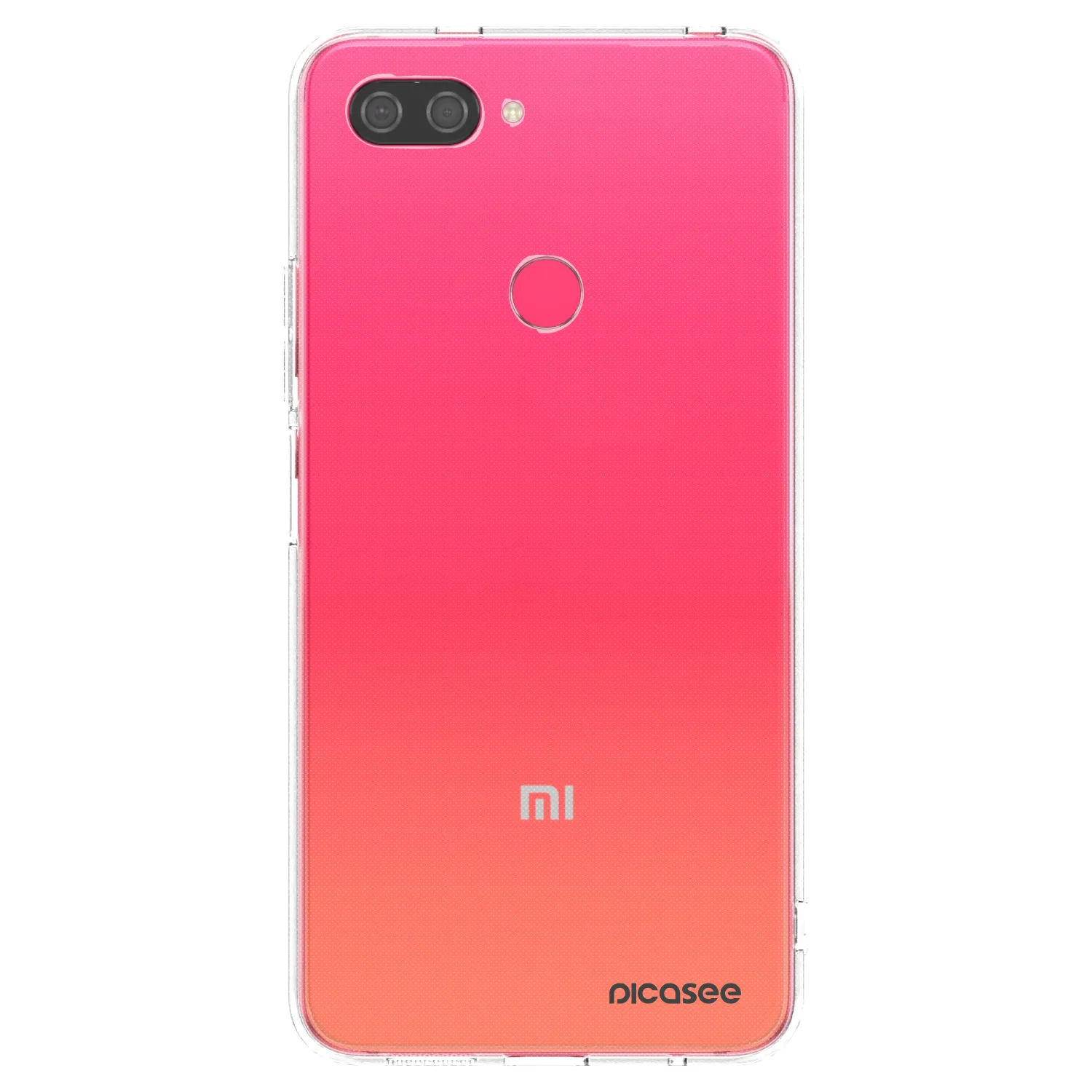 Picasee silikónový prehľadný obal pre Xiaomi Mi 8 Lite - Clear