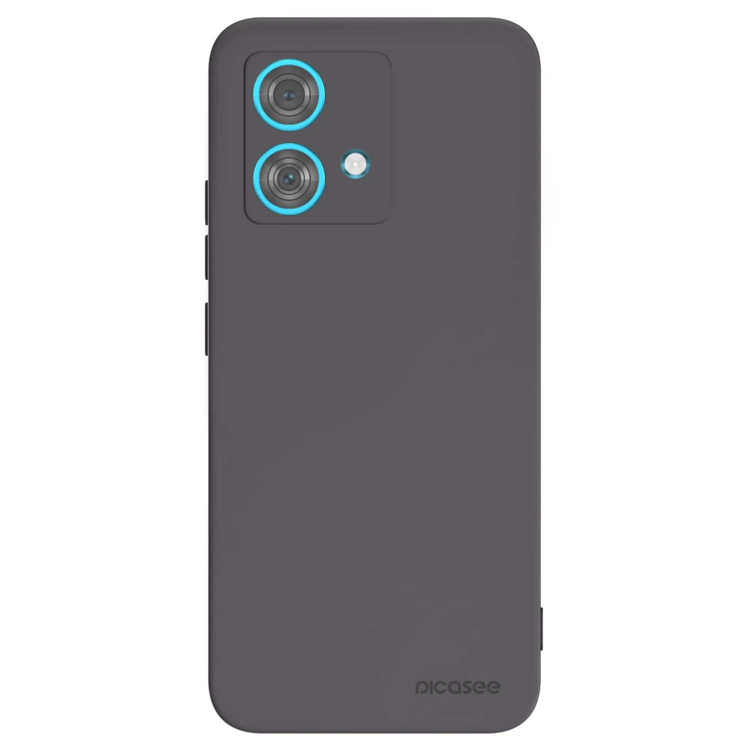 Picasee silikónový čierny obal pre Motorola Edge 40 Neo - Clear