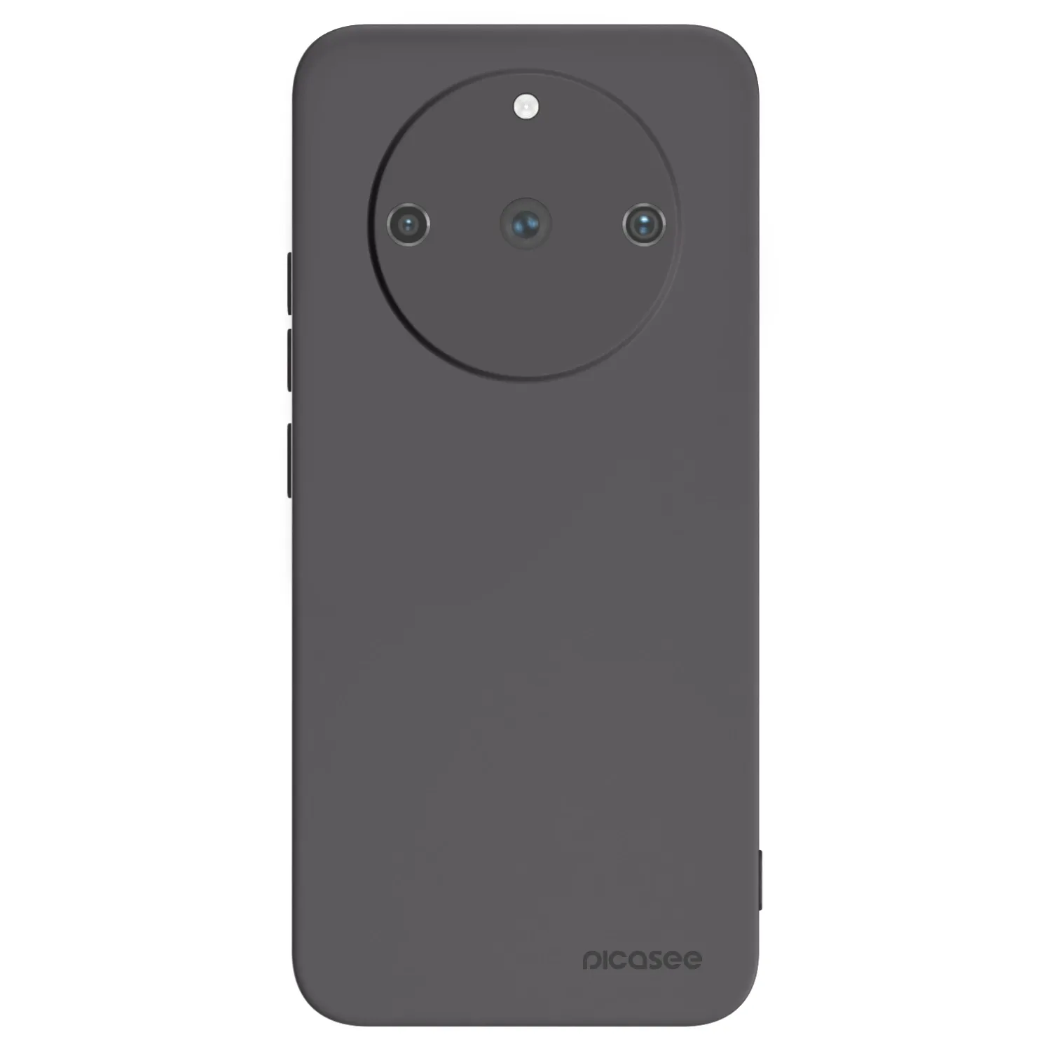 Picasee silikónový čierny obal pre Realme 11 Pro+ - Clear