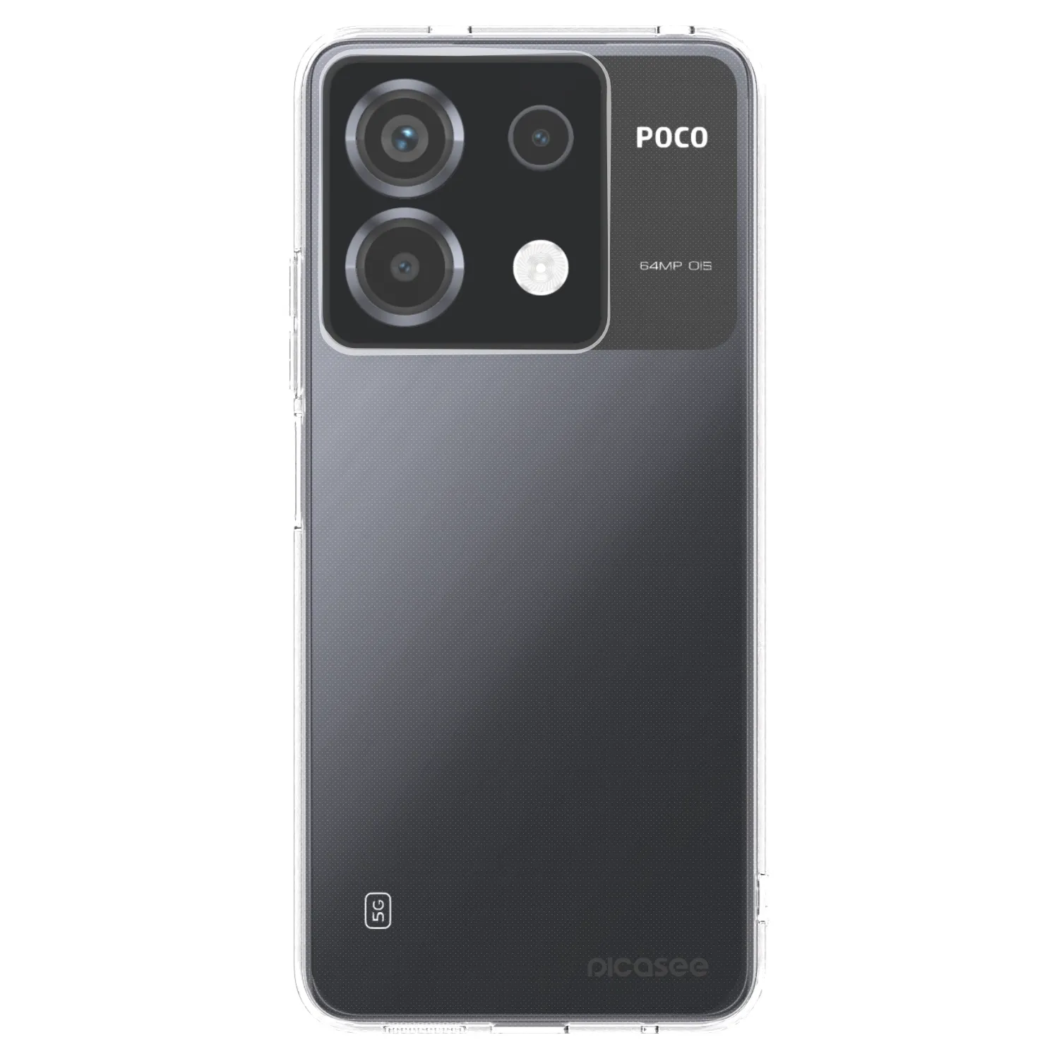 Picasee silikónový prehľadný obal pre Xiaomi Poco X6 - Clear
