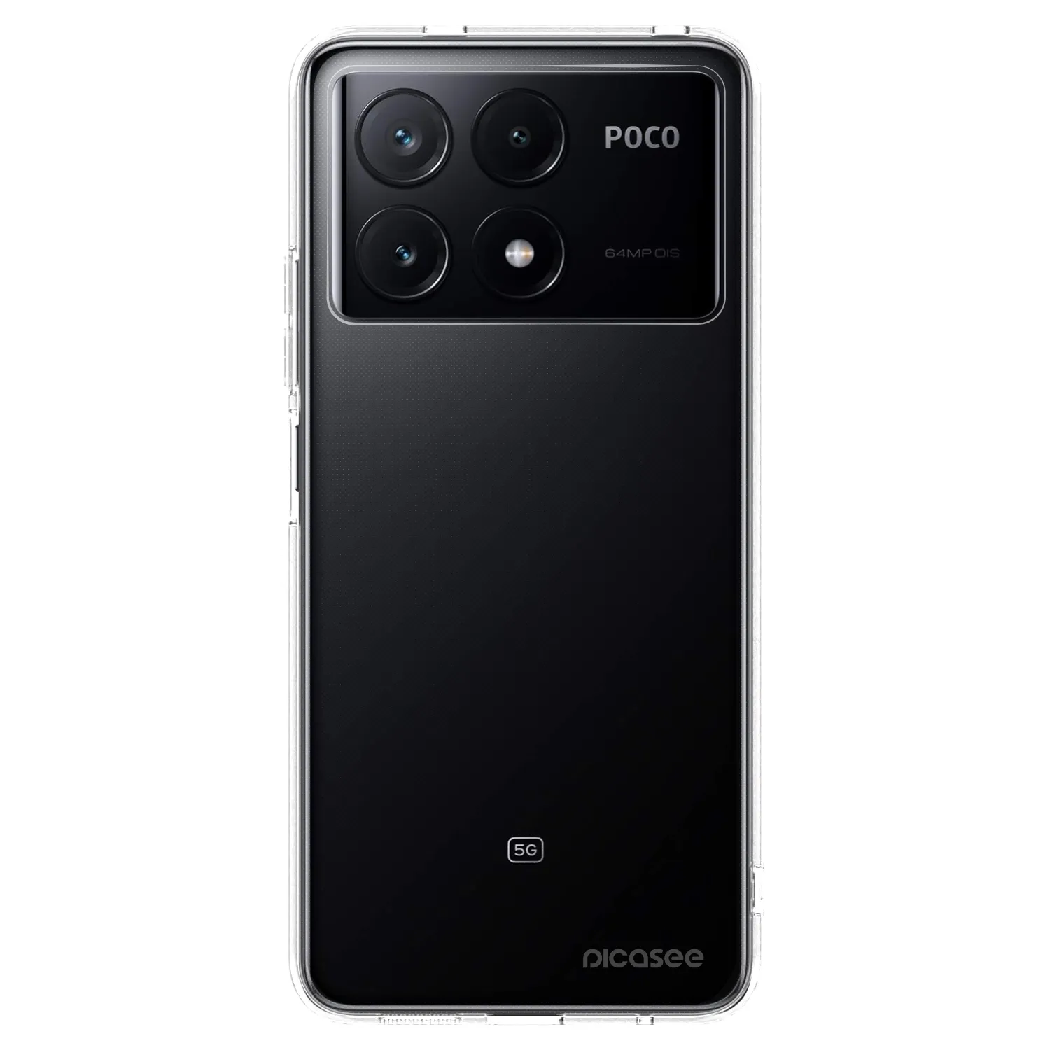 Picasee silikónový prehľadný obal pre Xiaomi Poco X6 Pro - Clear