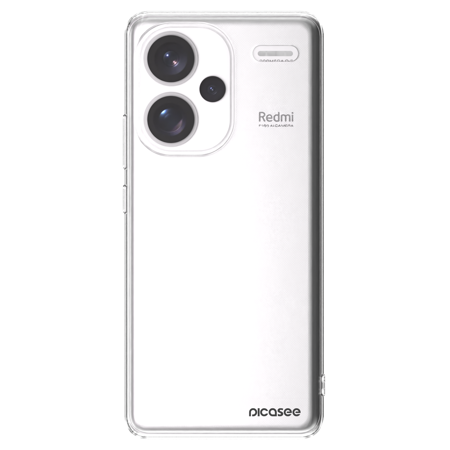 Picasee silikónový prehľadný obal pre Xiaomi Redmi Note 13 Pro+ 5G - Clear